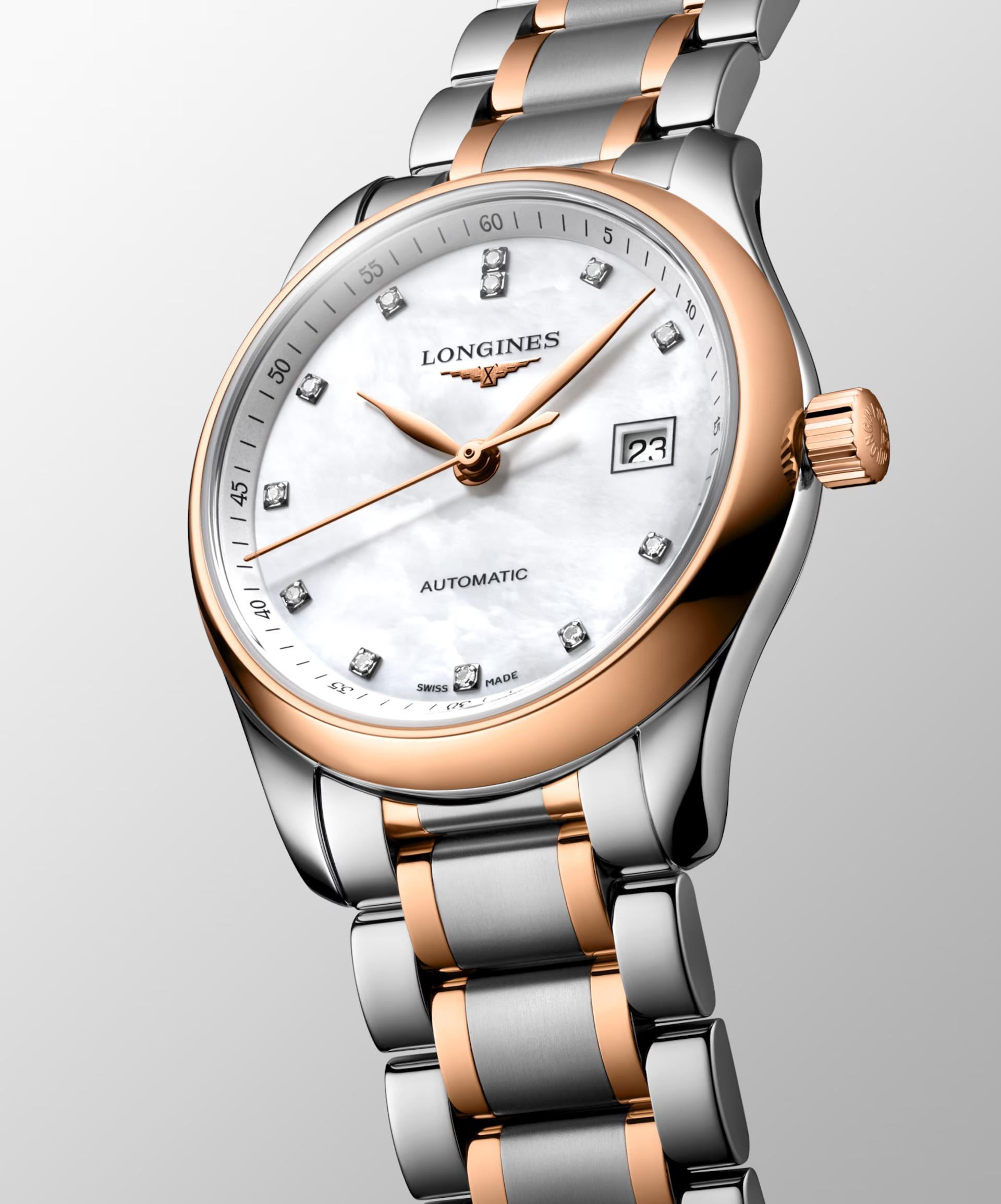 Đồng Hồ Longines The Longines Master Collection Nữ 29mm Xám Hồng