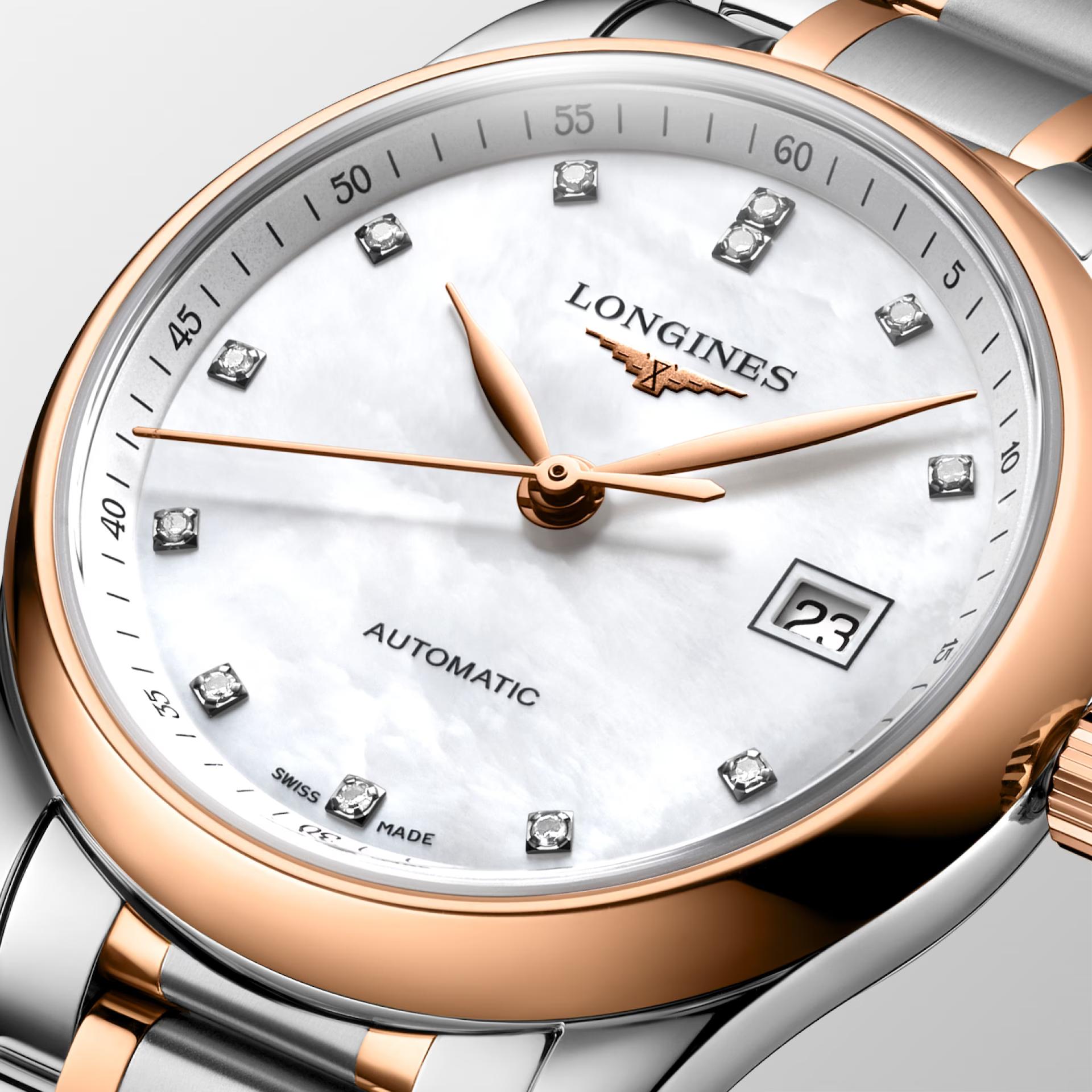 Đồng Hồ Longines The Longines Master Collection Nữ 29mm Xám Hồng