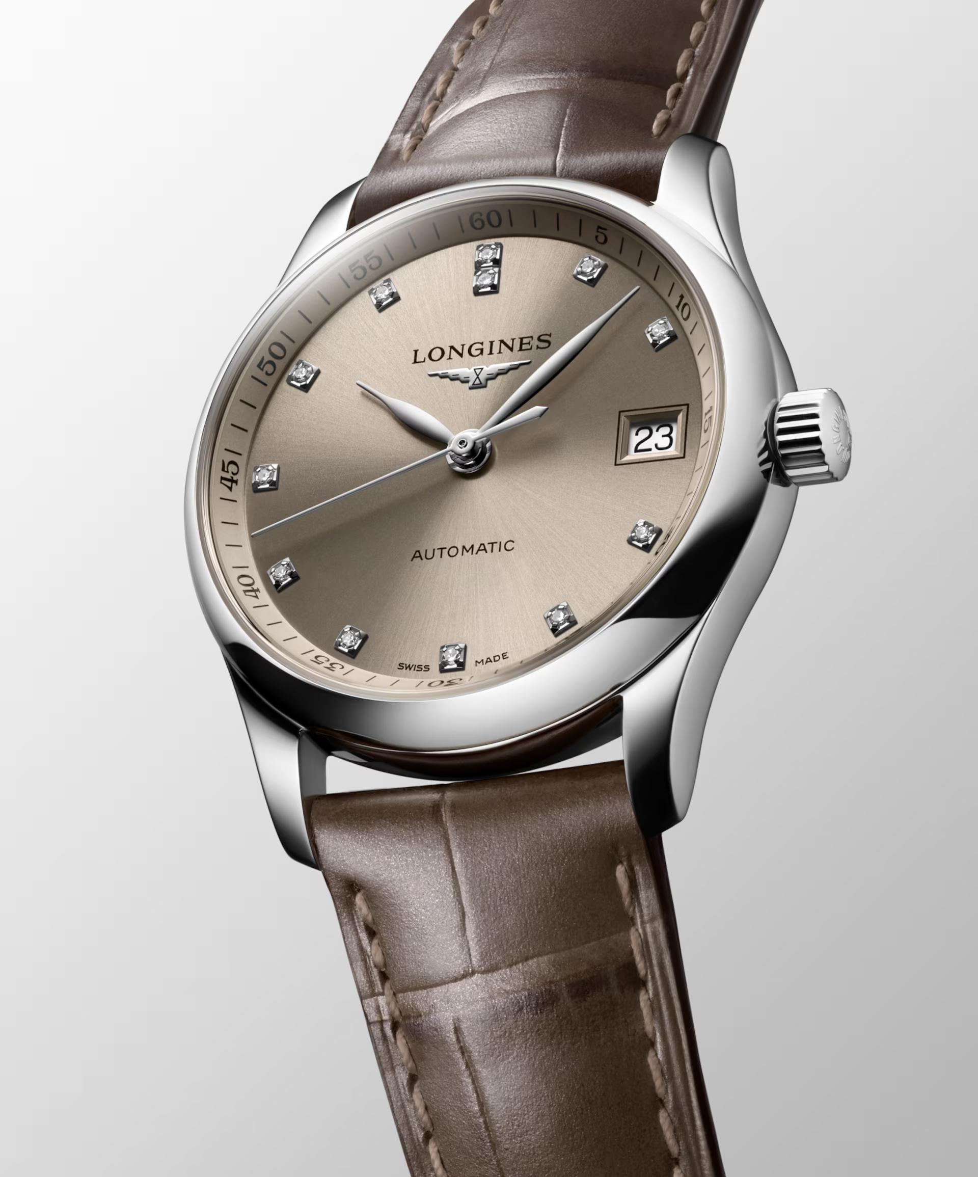 Đồng Hồ Longines The Longines Master Collection Nữ 34mm Nâu