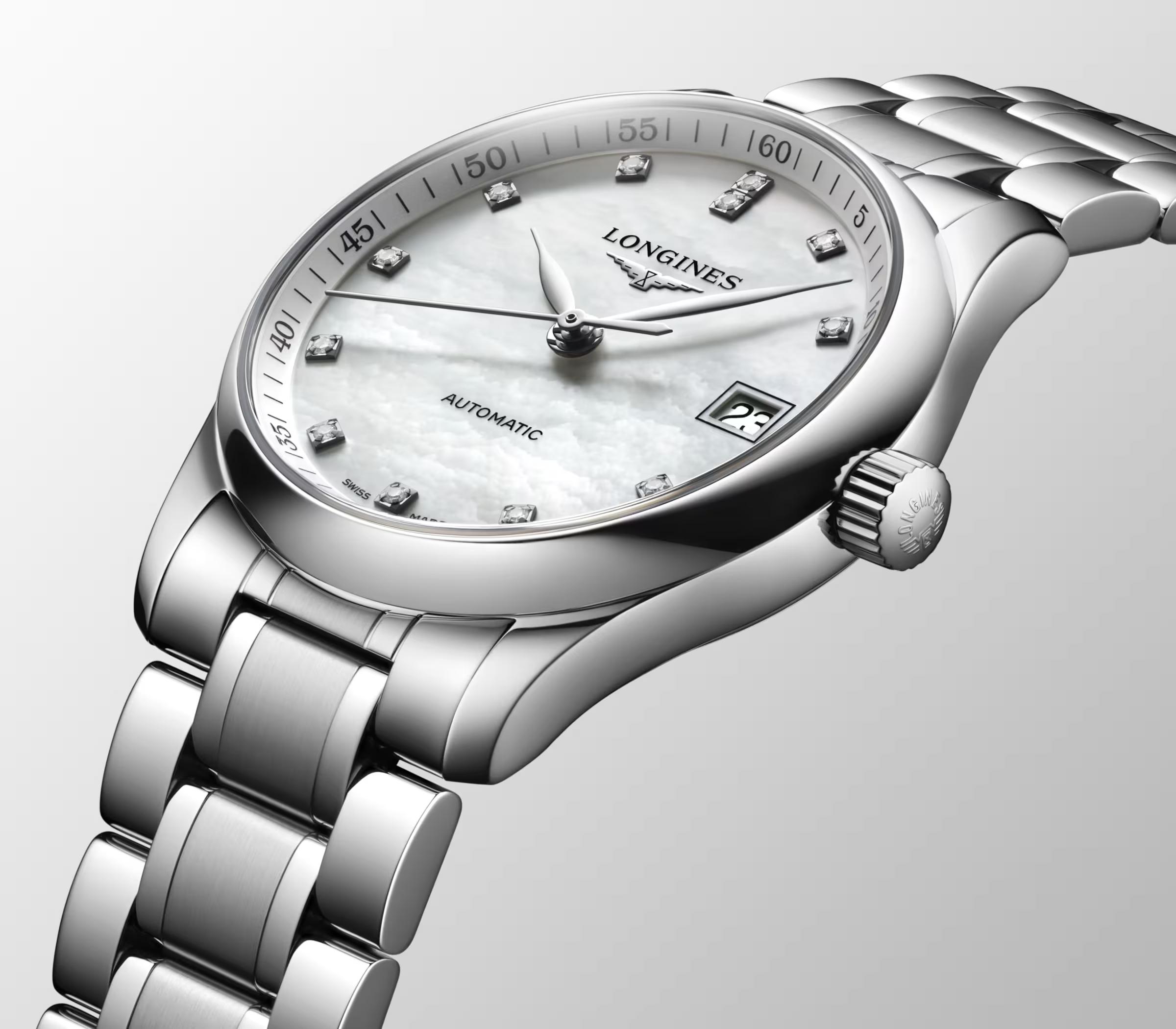 Đồng Hồ Longines The Longines Master Collection Nữ 34mm Bạc