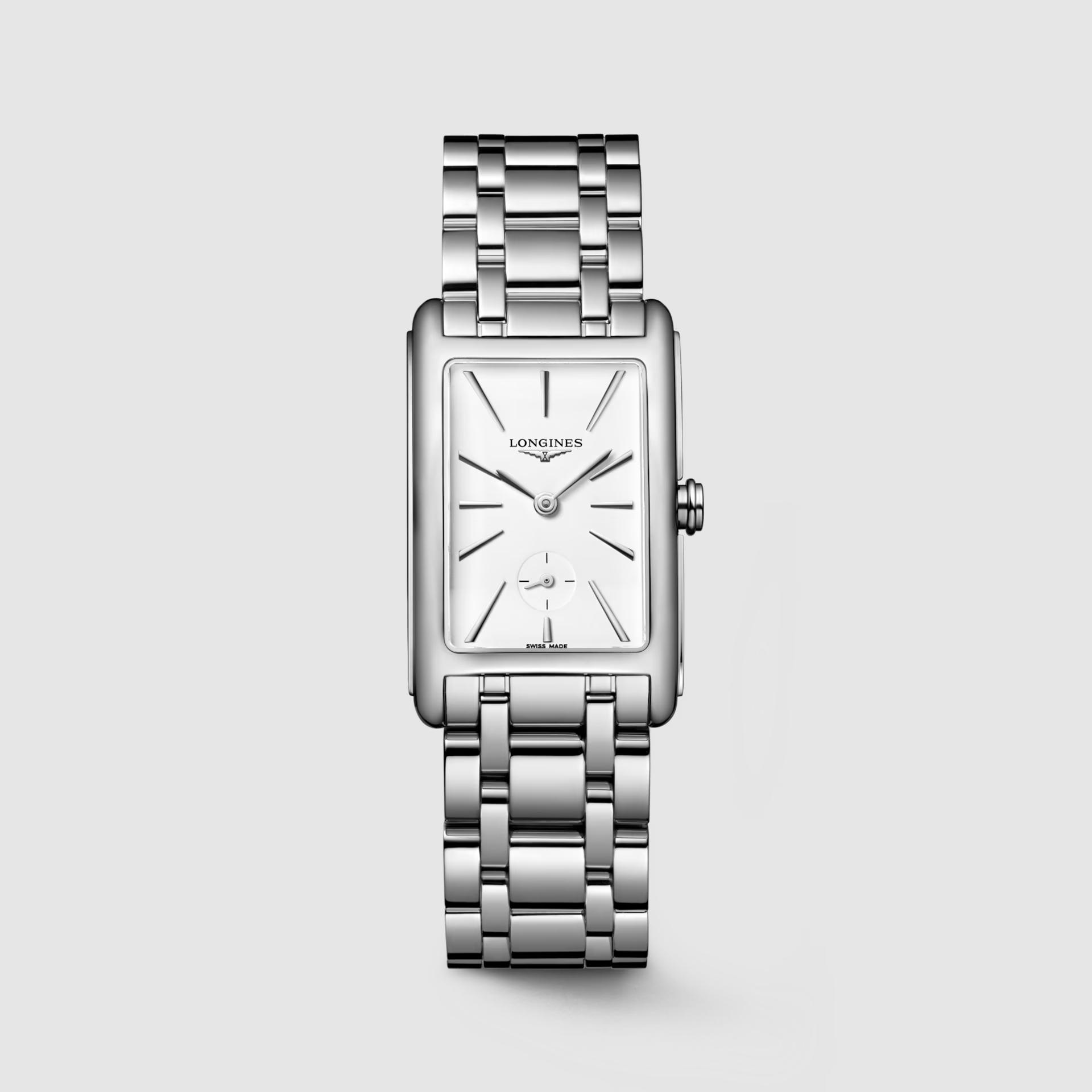 Đồng Hồ Longines Dolcevita Nữ 37mm Bạc Xám