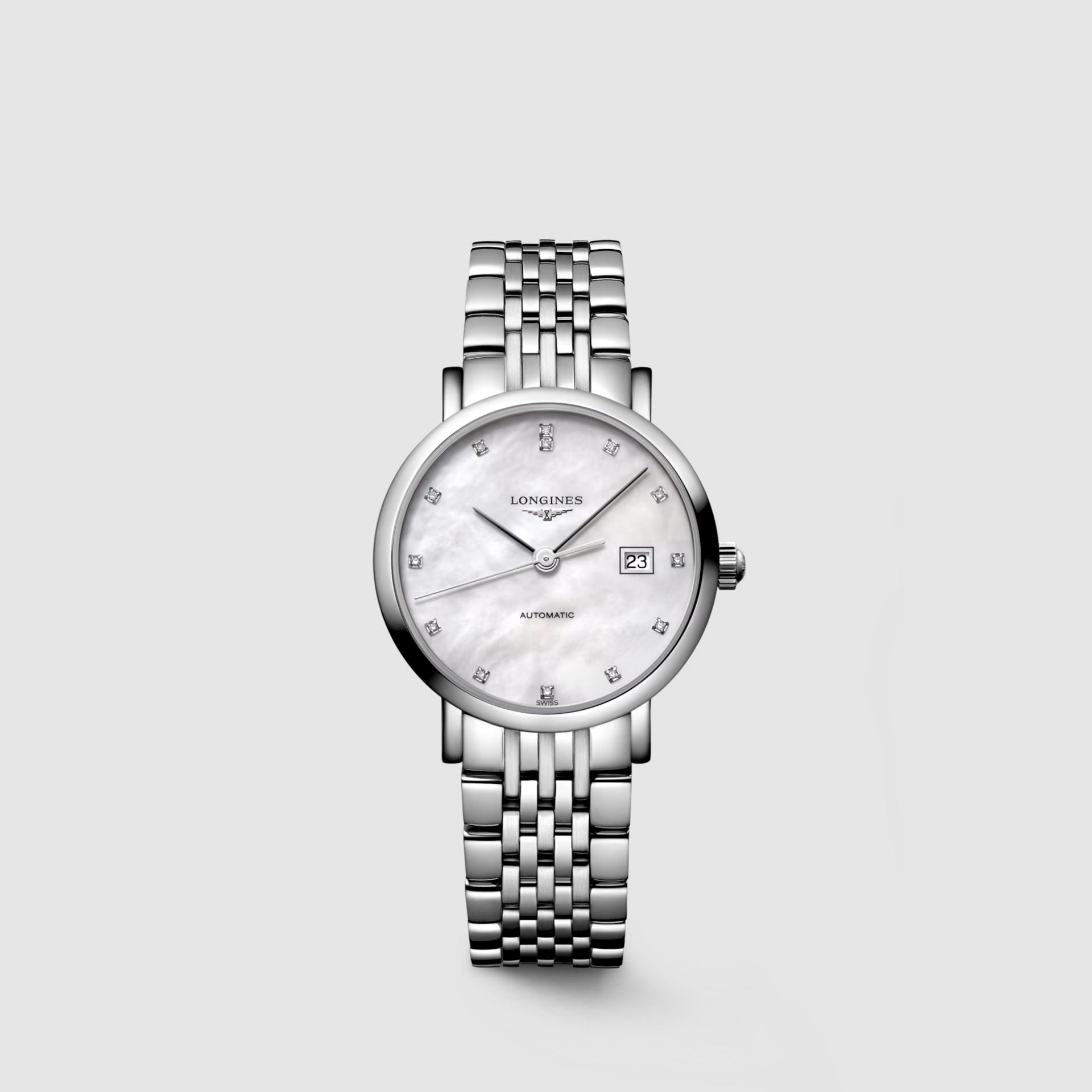 Đồng Hồ Longines The Longines Elegant Collection Nữ 29mm Xám