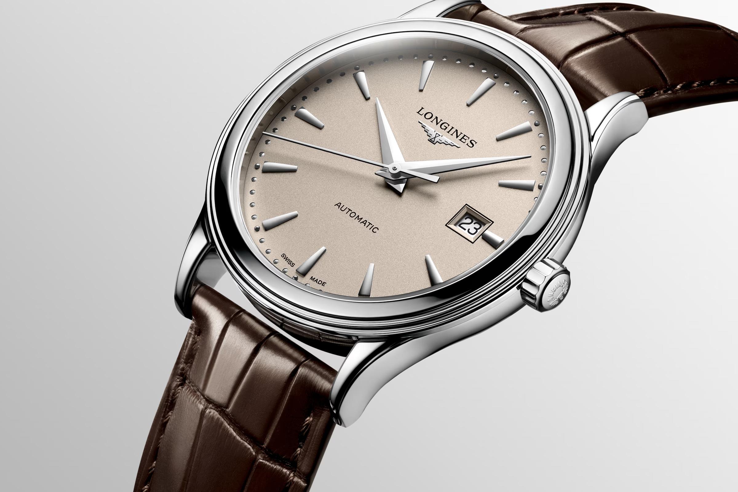 Đồng Hồ Longines Flagship Nam 40mm Nâu