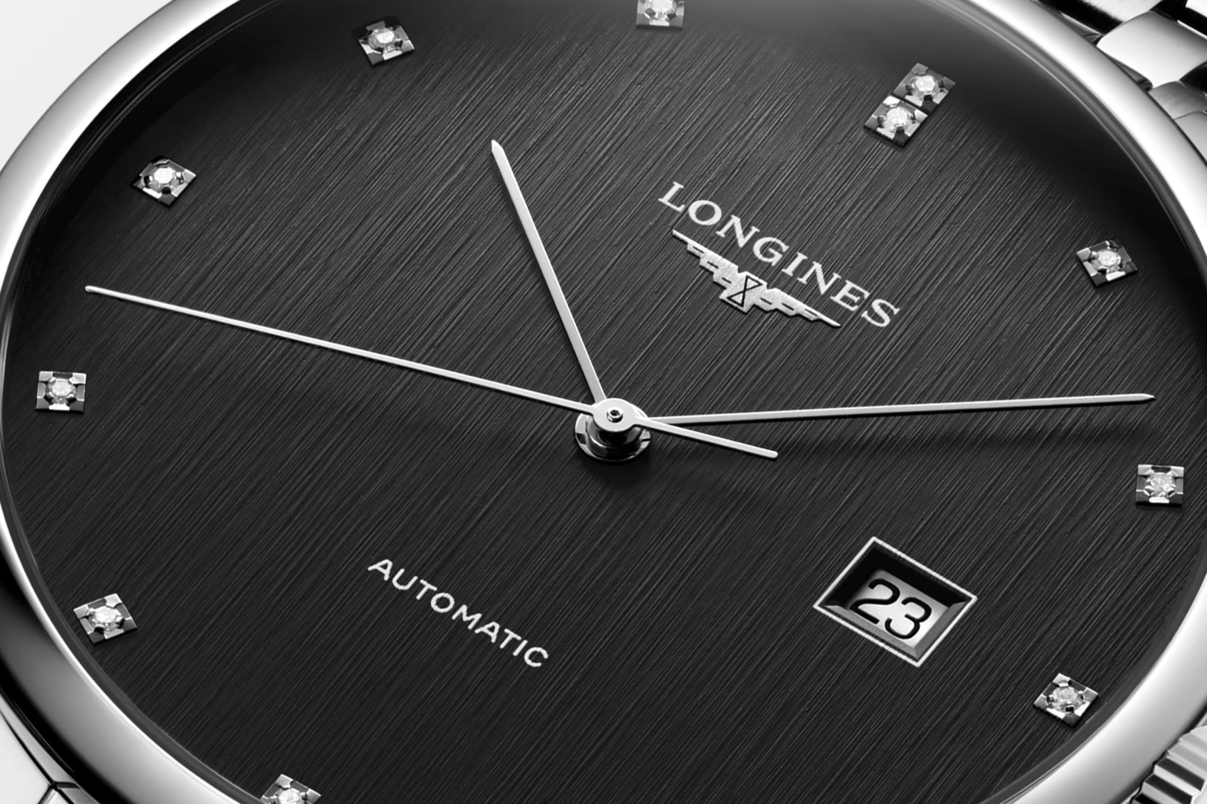 Đồng Hồ Longines The Longines Elegant Collection Nam 41mm Đen