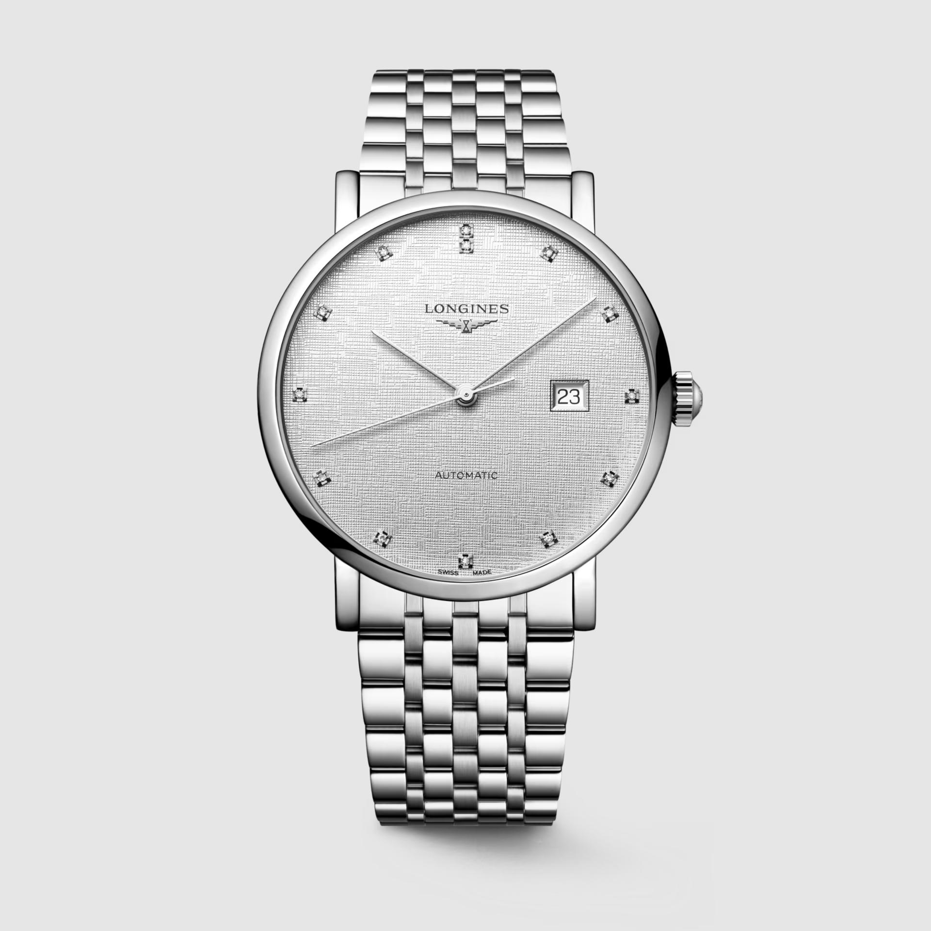 Đồng Hồ Longines The Longines Elegant Collection Nam 41mm Xám