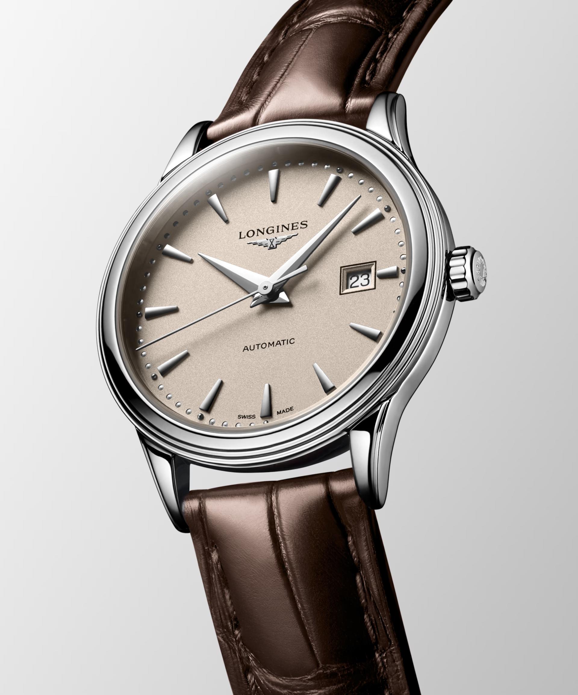 Đồng Hồ Longines Flagship Nữ 30mm Nâu