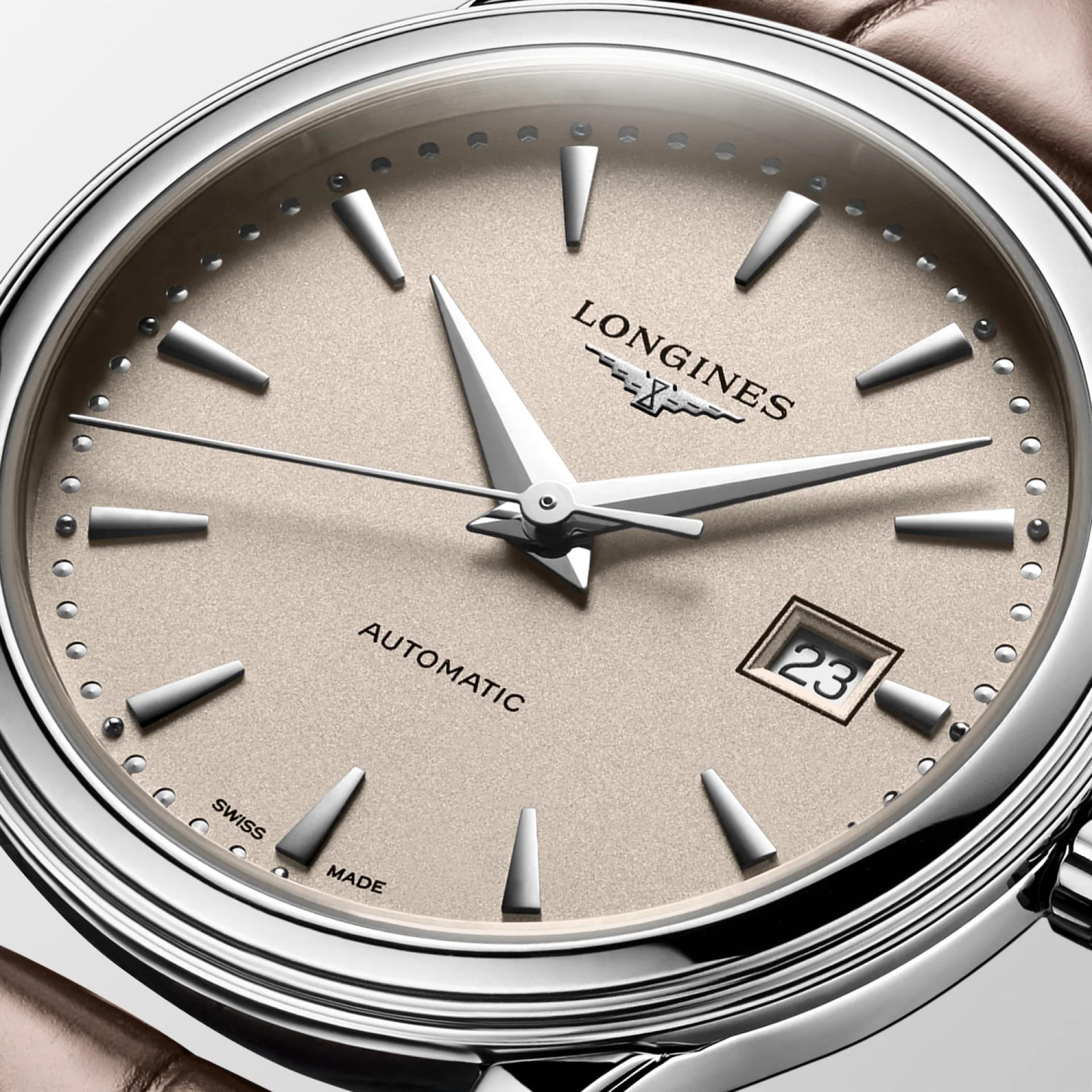 Đồng Hồ Longines Flagship Nữ 30mm Nâu