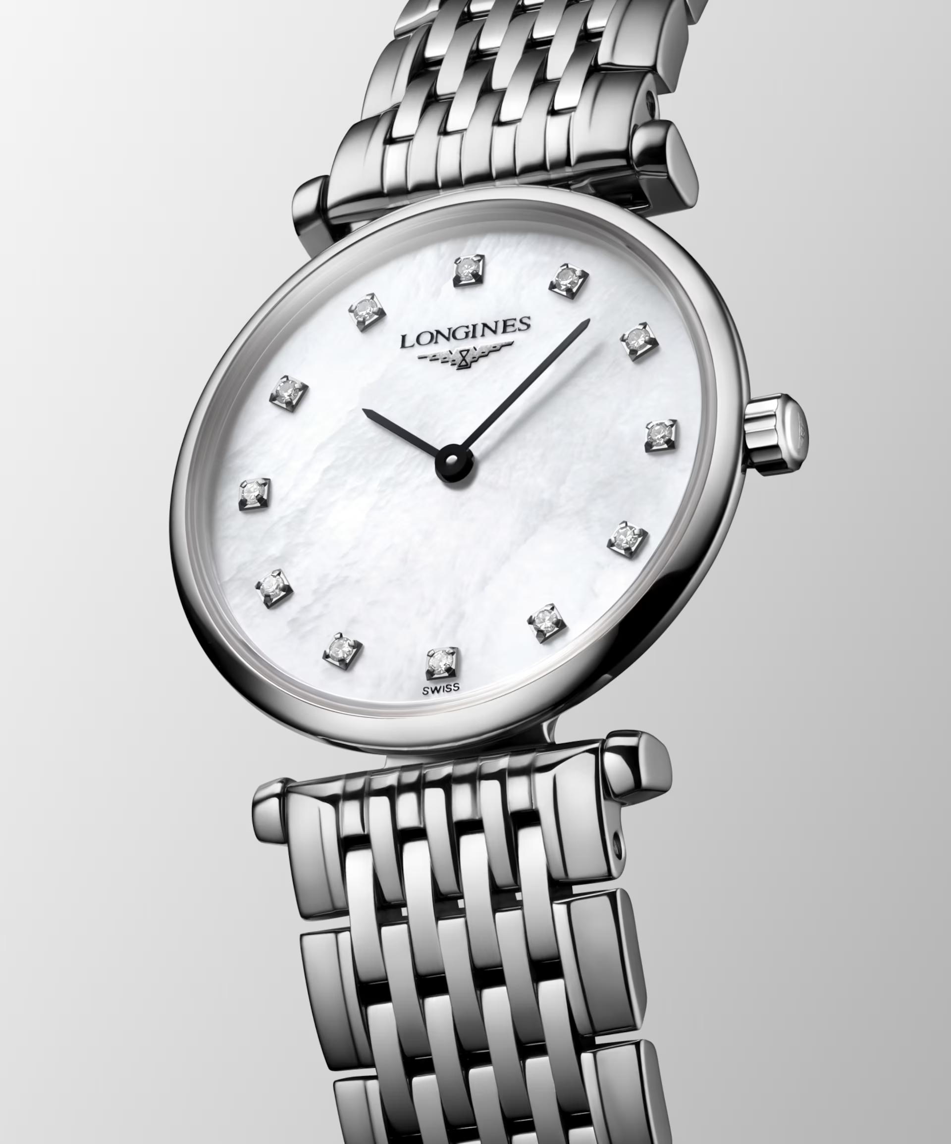 Đồng Hồ Longines La Grande Classique De Longines nữ 24mm Xám Trắng