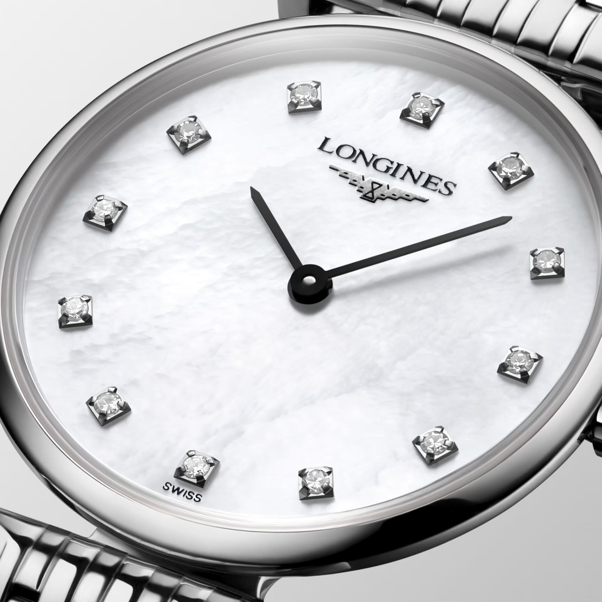 Đồng Hồ Longines La Grande Classique De Longines nữ 24mm Xám Trắng