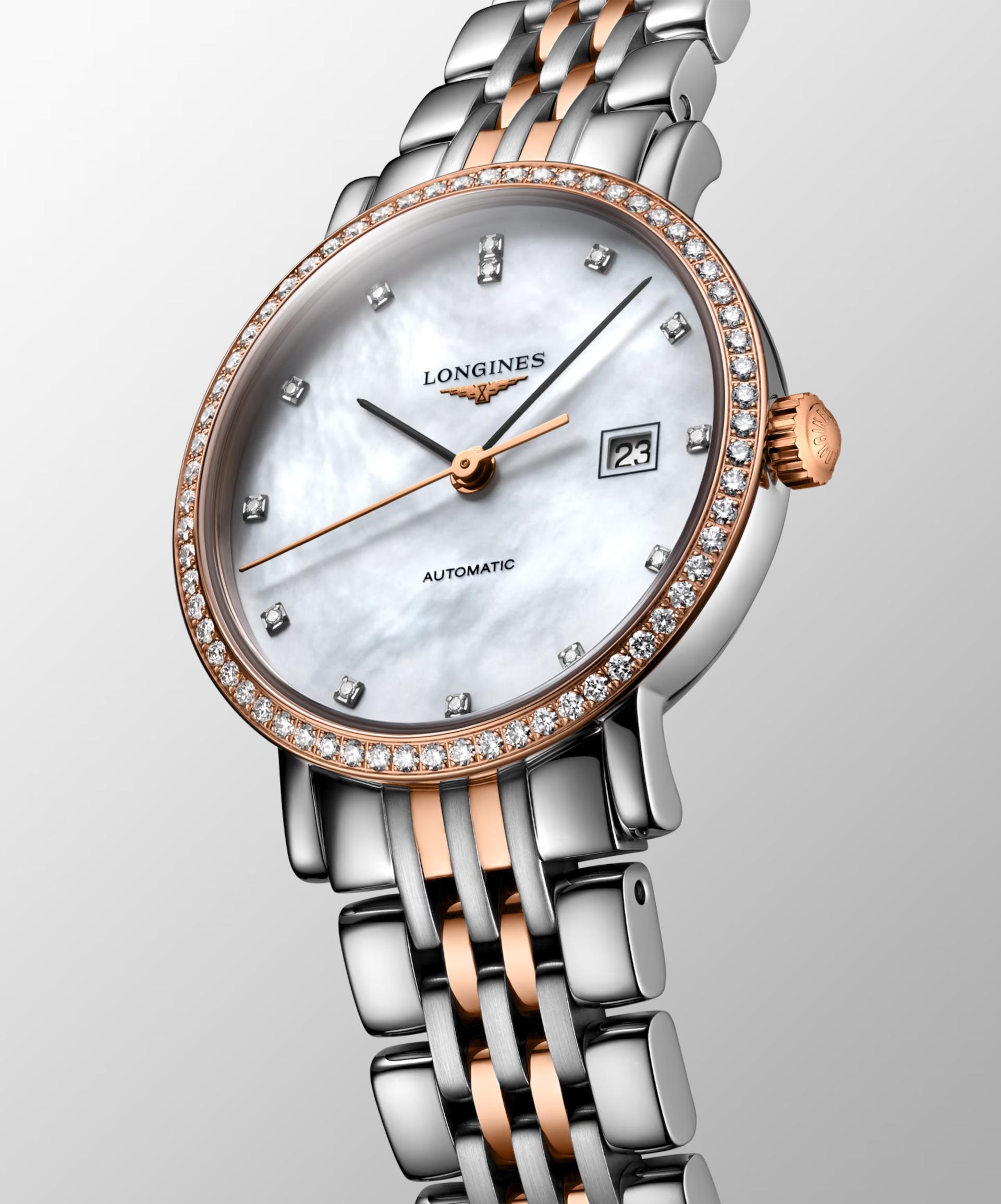 Đồng Hồ Longines The Longines Elegant Collection Nữ 29mm Bạc Trắng