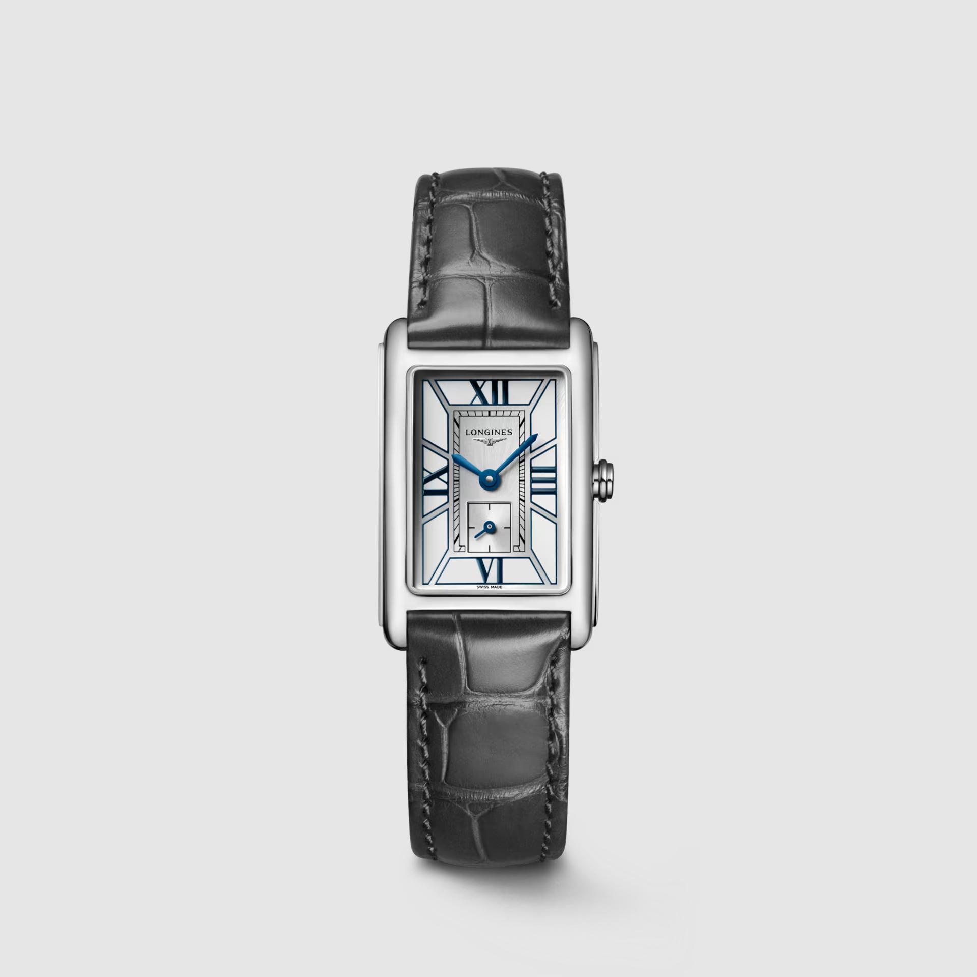 Đồng Hồ Longines Dolcevita Nữ 32mm Đen Ghi 