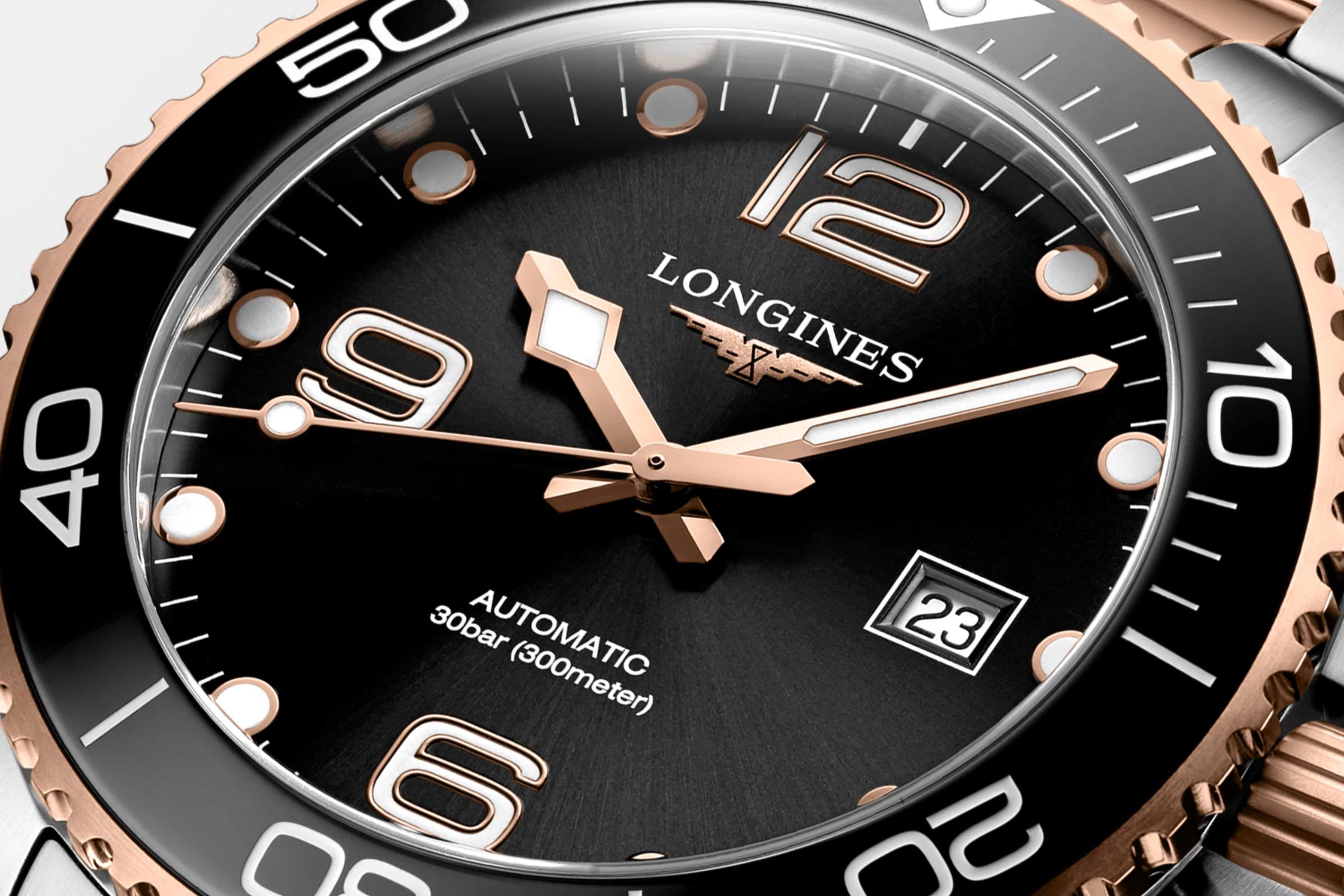 Đồng Hồ Longines Hydroconquest Nam 43mm Hồng Bạc