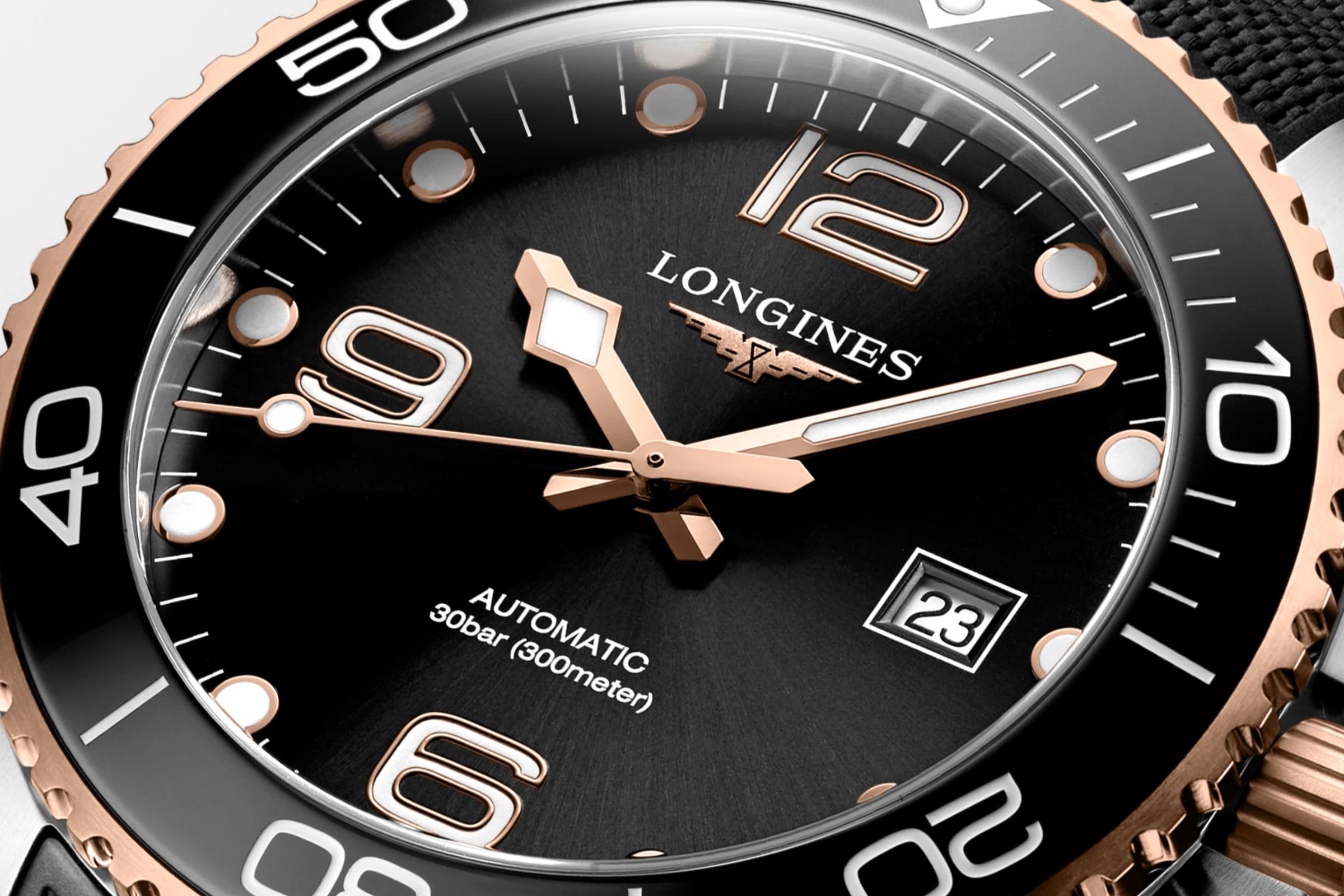 Đồng Hồ Longines Hydroconquest Nam 43mm Đen