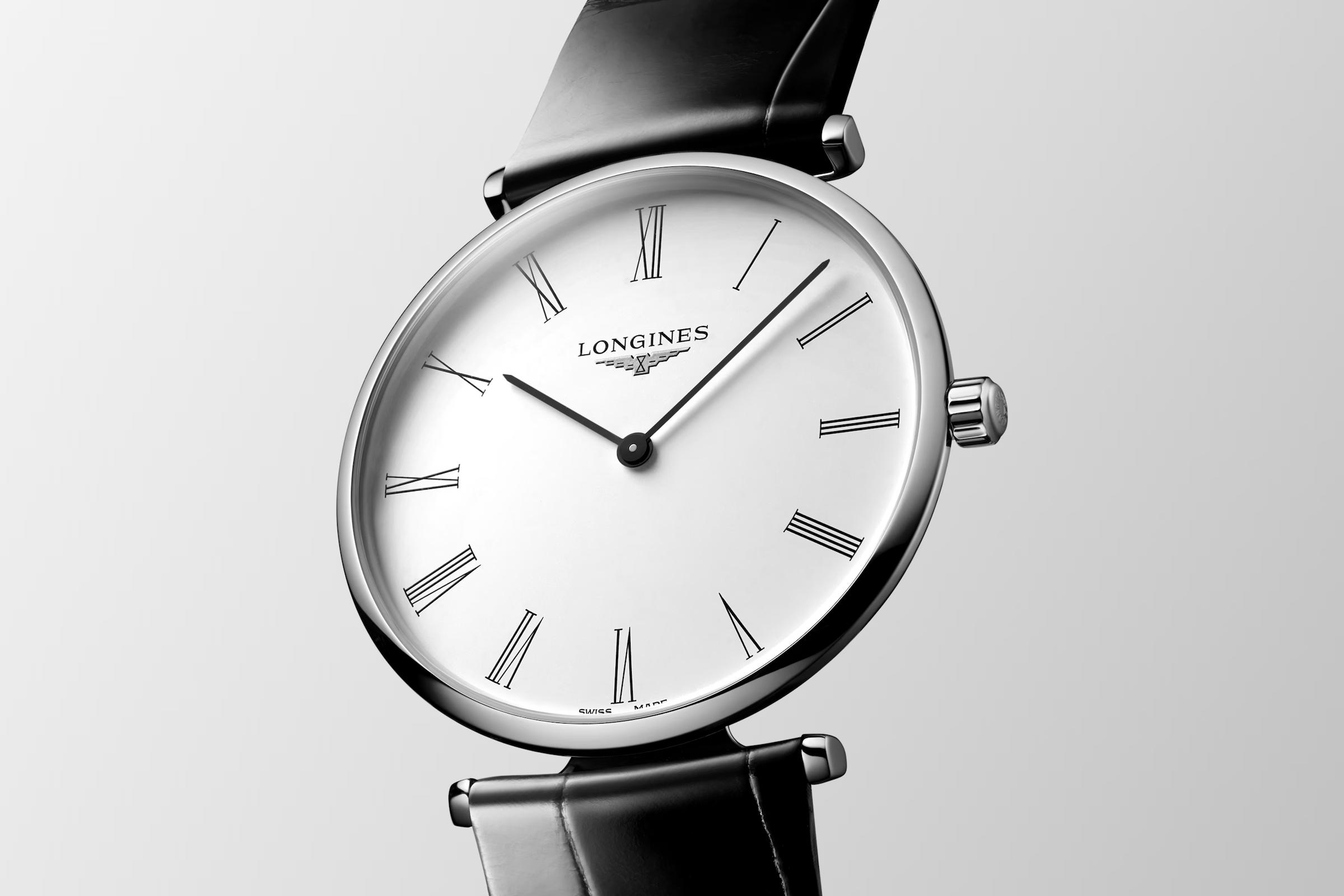 Đồng Hồ Longines La Grande Classique De Longines Nam 38mm Đen Trắng