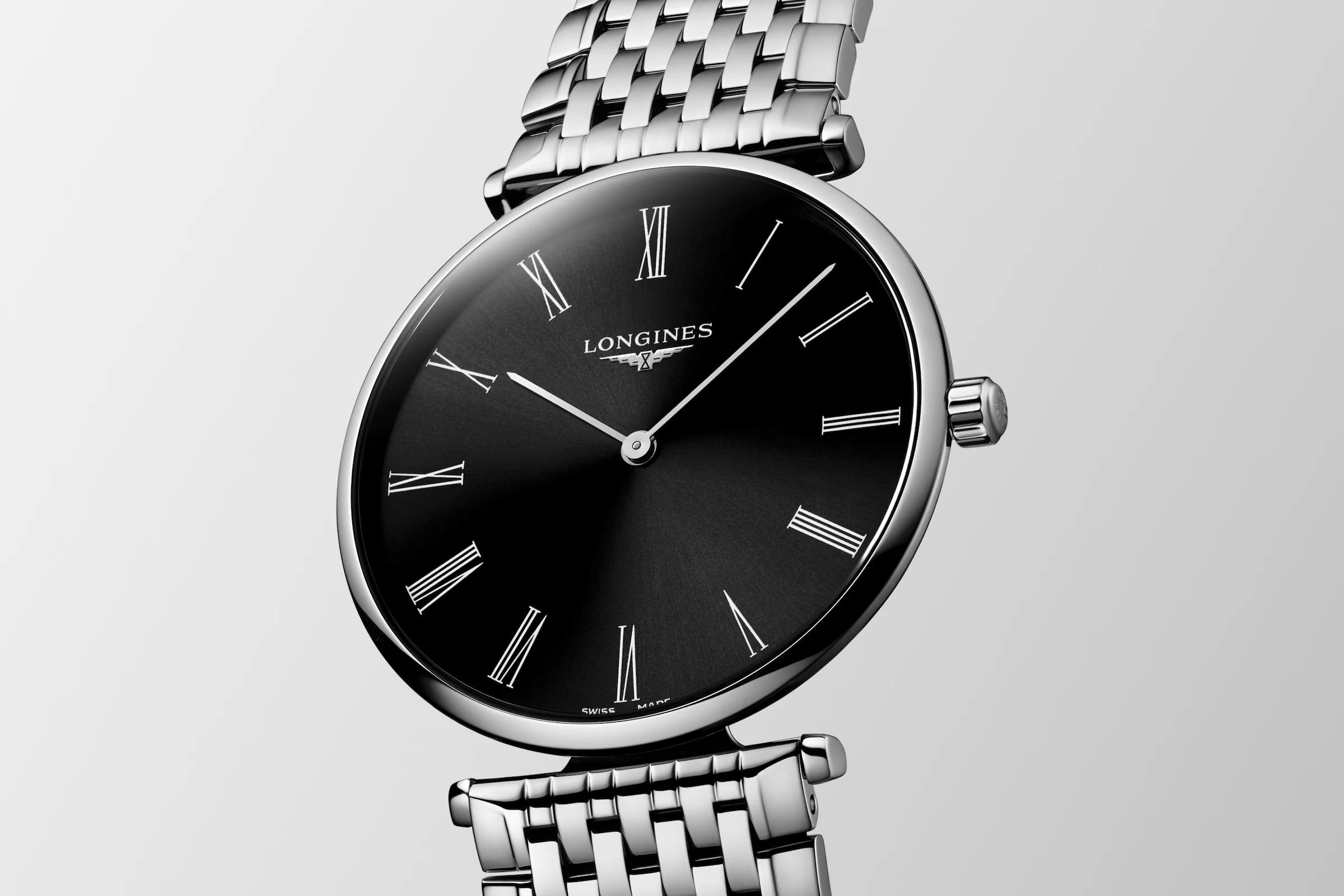 Đồng Hồ Longines La Grande Classique De Longines Nam 38mm Xám Đen