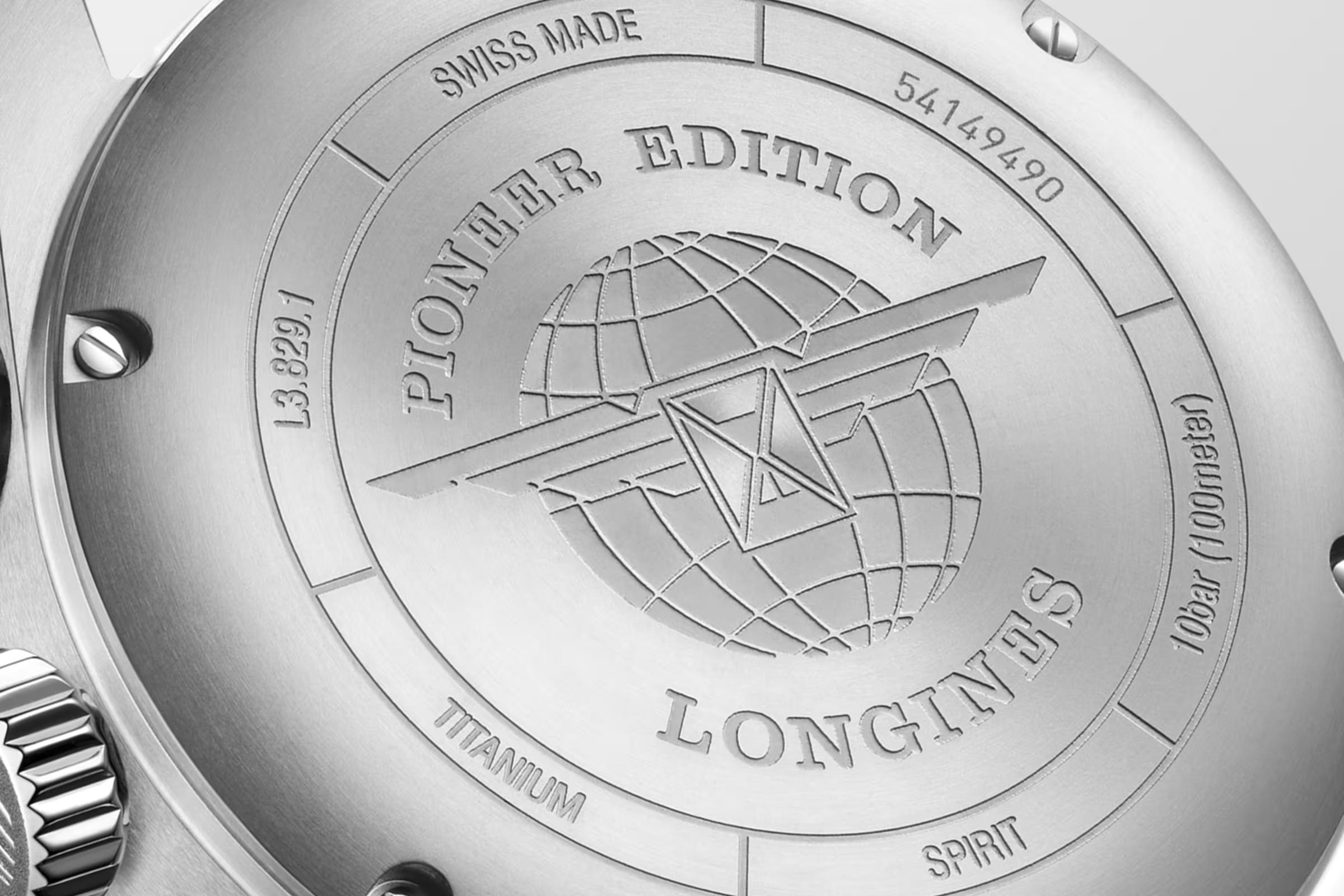 Đồng Hồ Longines Spirit Pioneer Edition Nam 42mm Đen