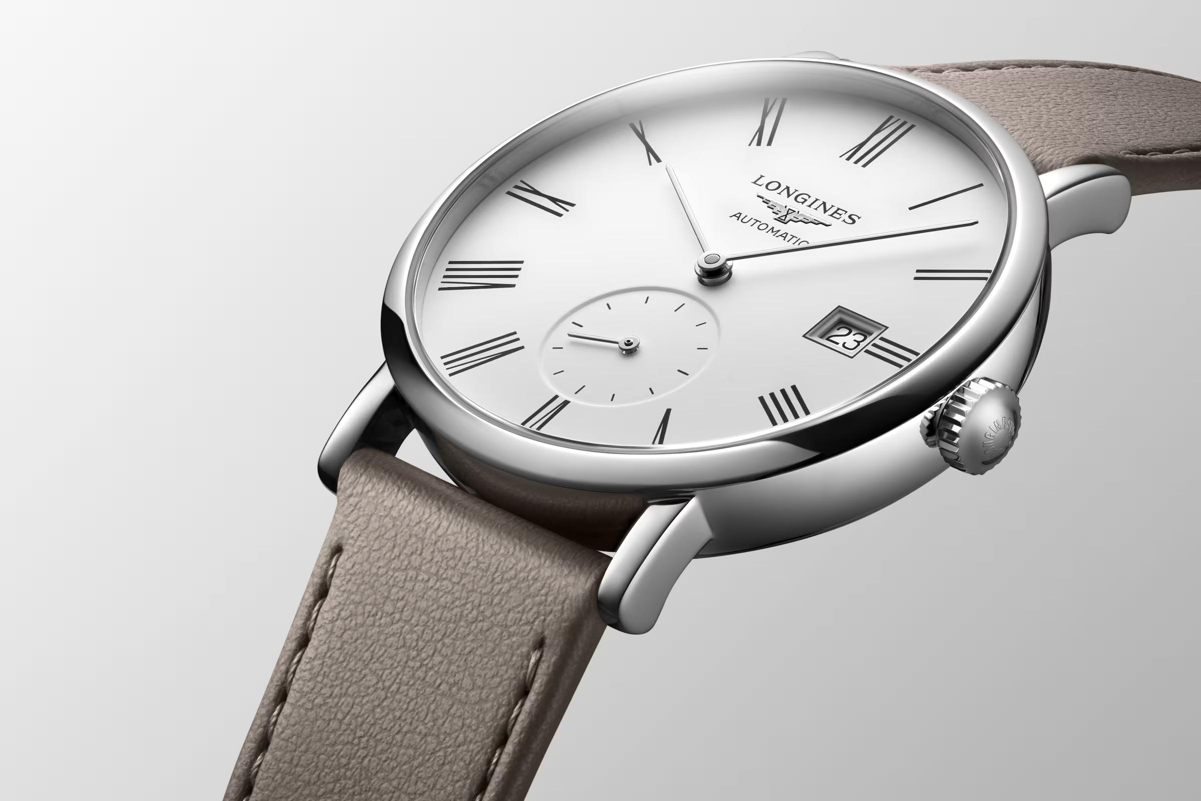 Đồng Hồ Longines The Longines Elegant Collection Nam 39mm Trắng Be