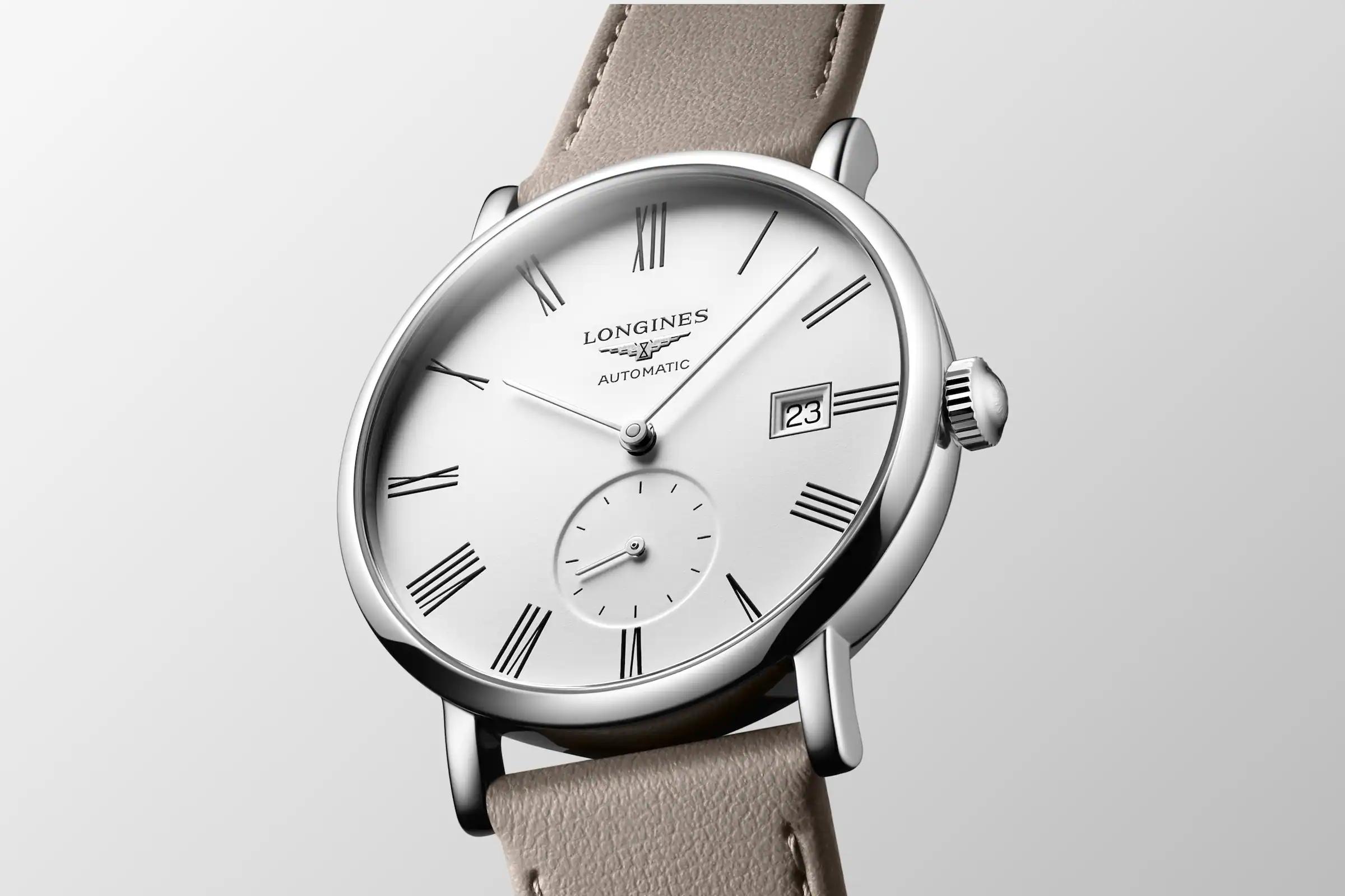 Đồng Hồ Longines The Longines Elegant Collection Nam 39mm Trắng Be