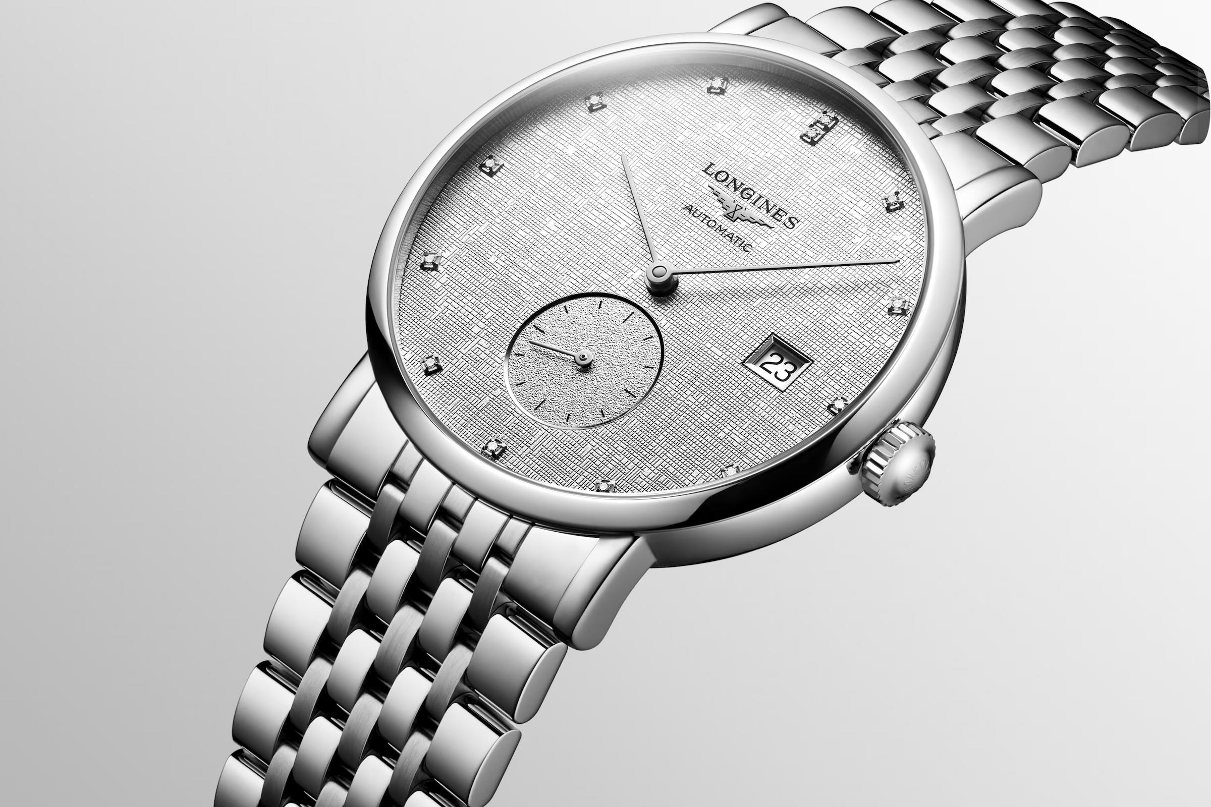 Đồng Hồ Longines The Longines Elegant Collection Nam 39mm Bạc