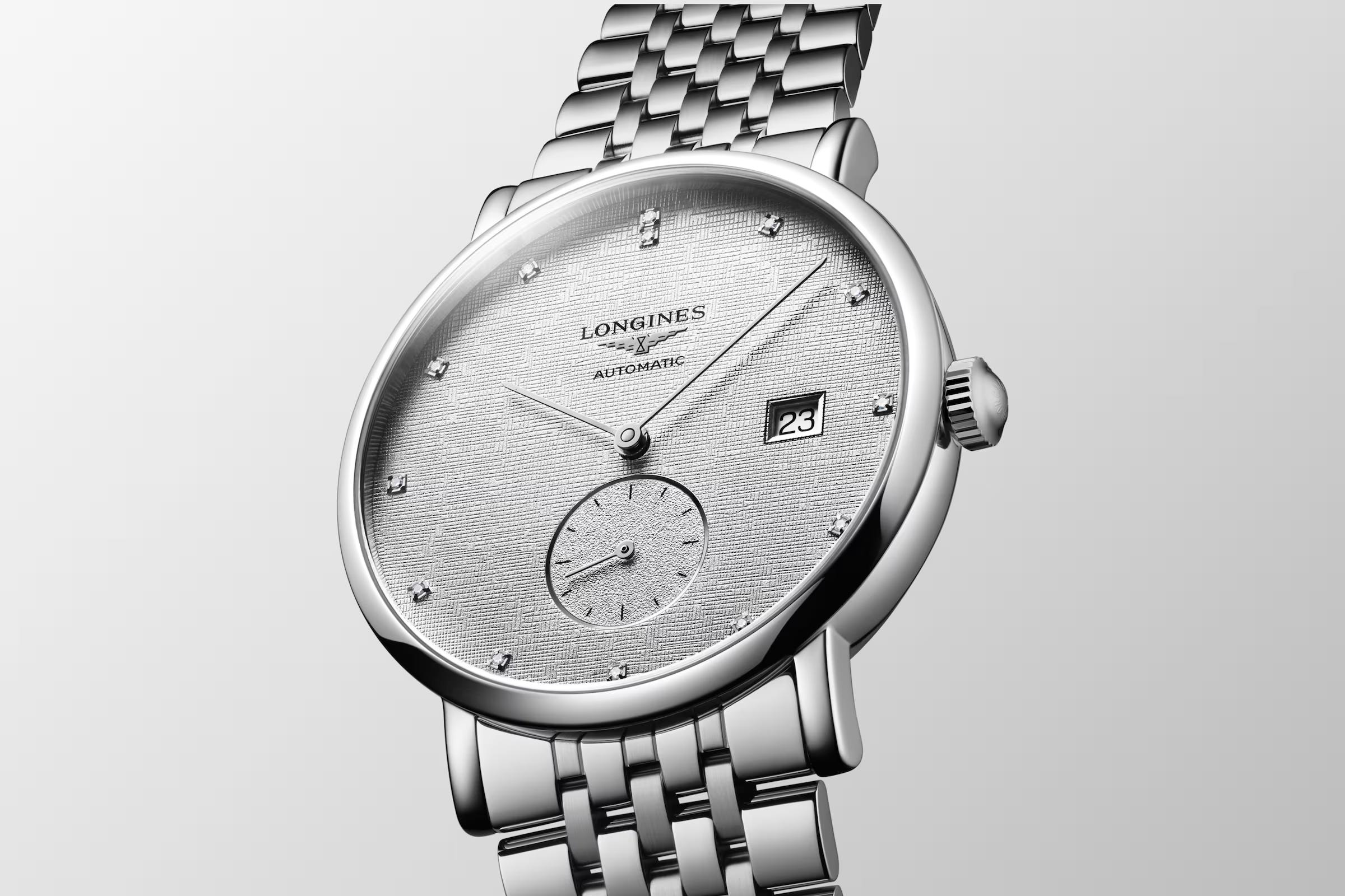 Đồng Hồ Longines The Longines Elegant Collection Nam 39mm Bạc