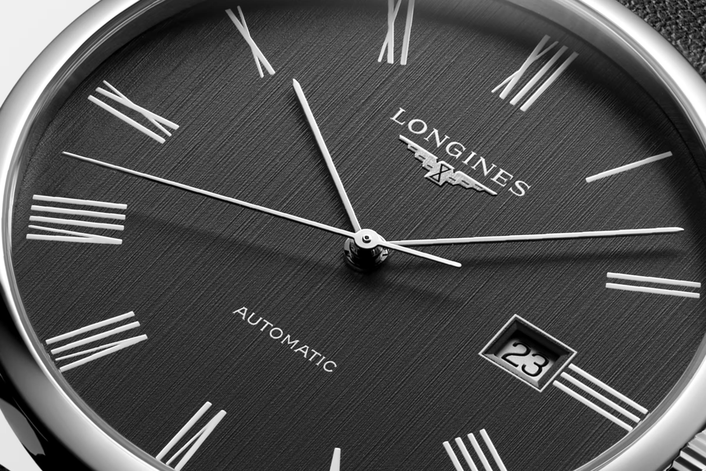 Đồng Hồ Longines The Longines Elegant Collection Nam 41mm Đen 