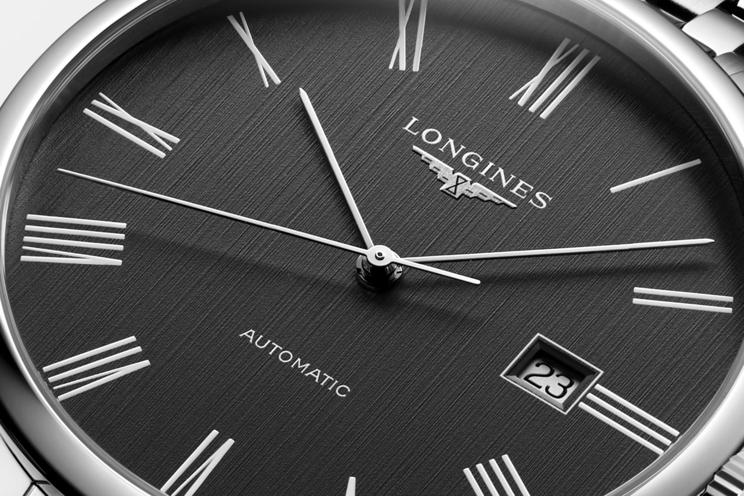 Đồng Hồ Longines The Longines Elegant Collection 41mm Nam Xám