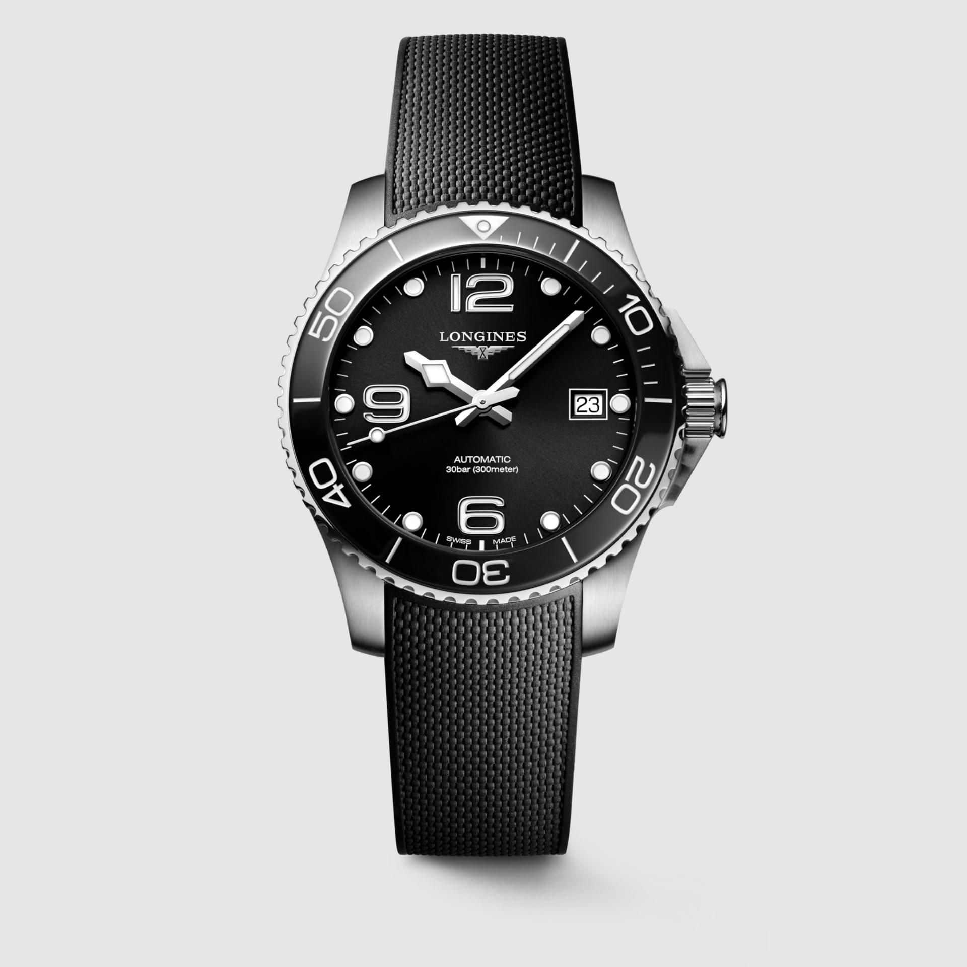 Đồng Hồ Longines Hydroconquest Nam 39mm Đen