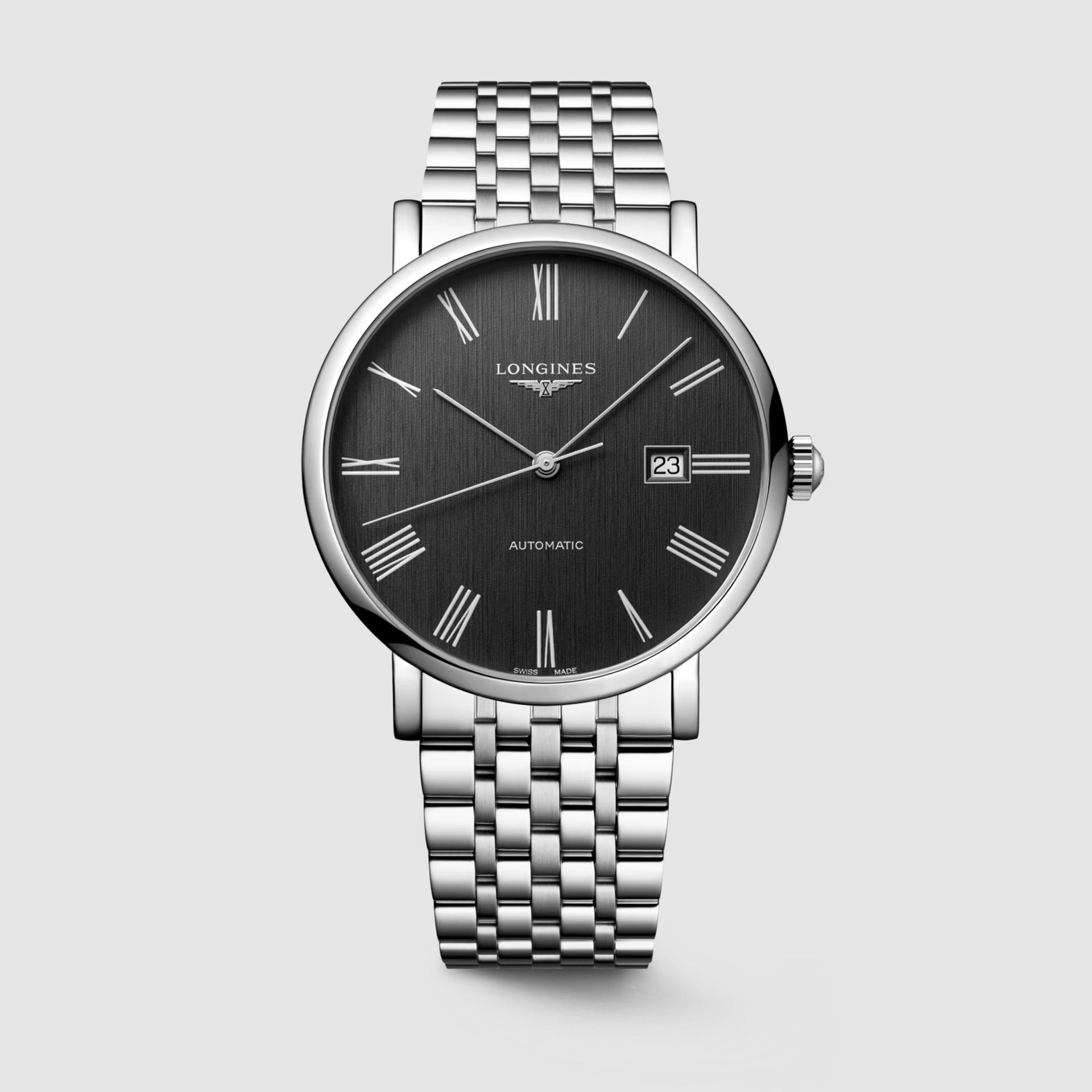 Đồng Hồ Longines The Longines Elegant Collection 41mm Nam Xám