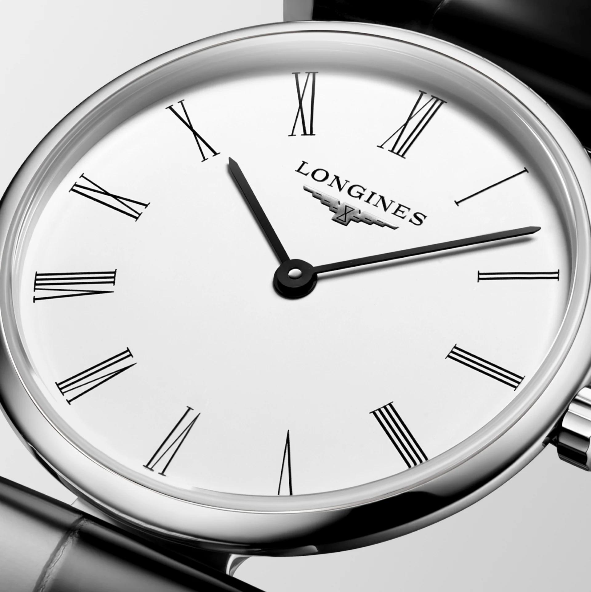 Đồng Hồ Longines La Grande Classique De Longines Nữ 24mm Trắng Đen