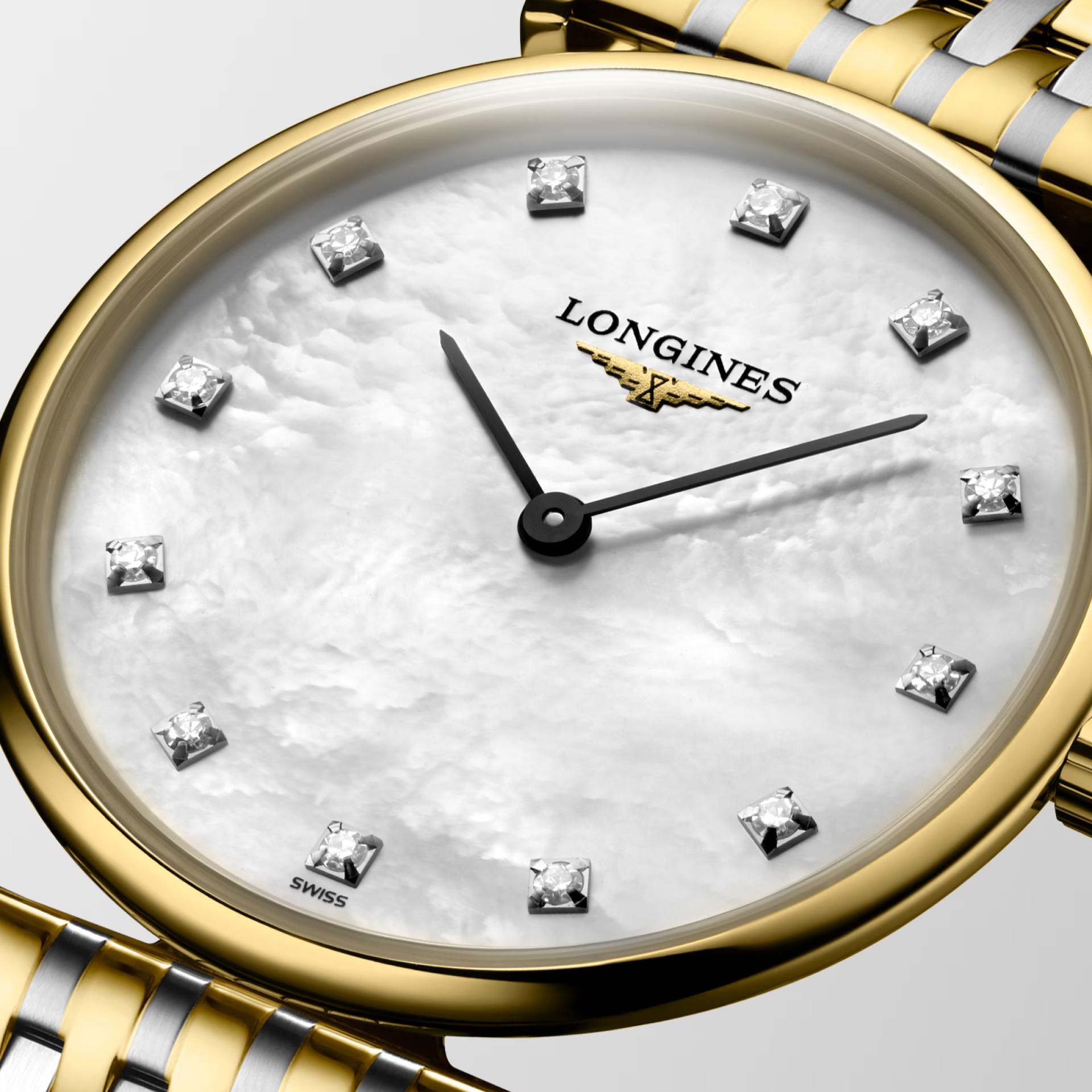 Đồng Hồ Longines La Grande Classique De Longines Nữ 29mm Vàng Trắng