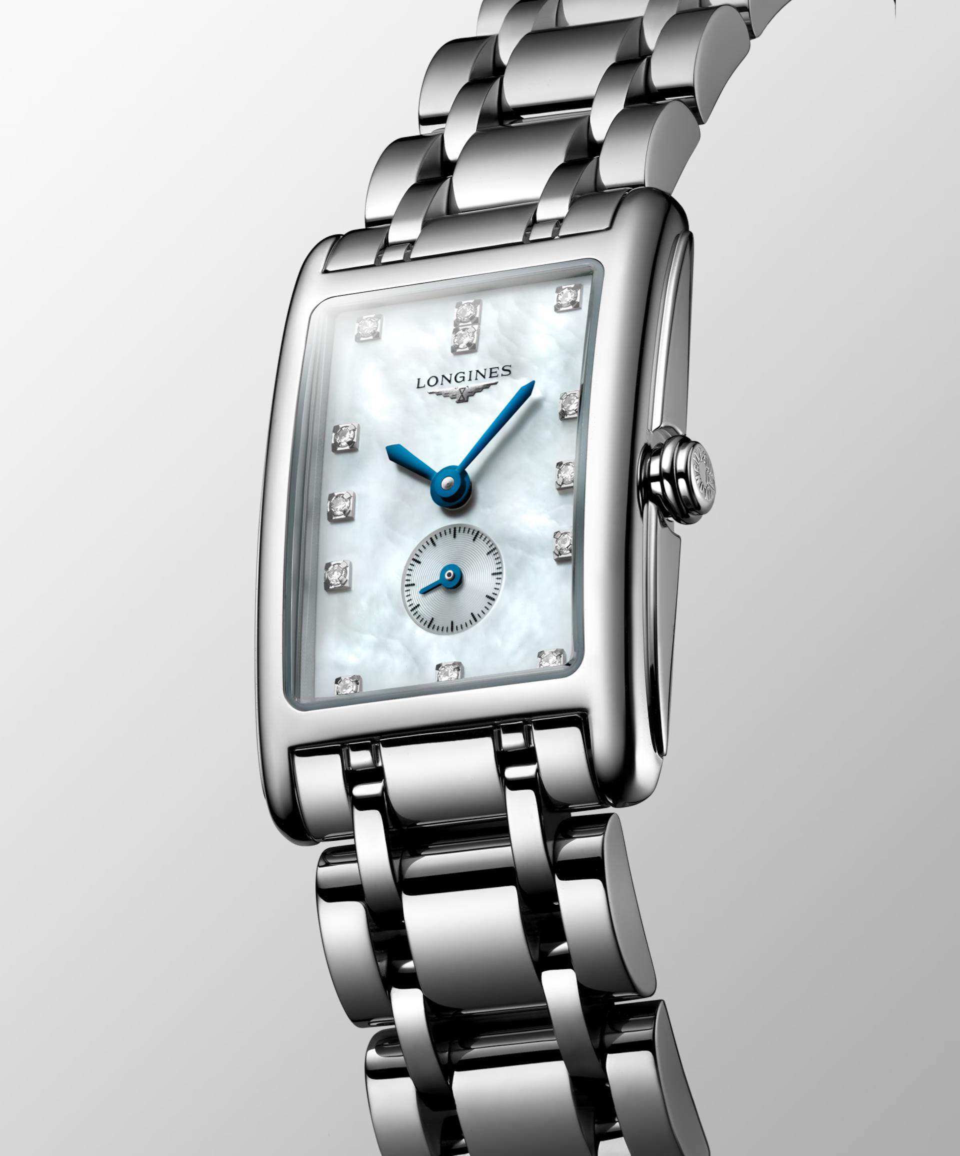 Đồng Hồ Longines Dolcevita 32mm Nữ Bạc Trắng