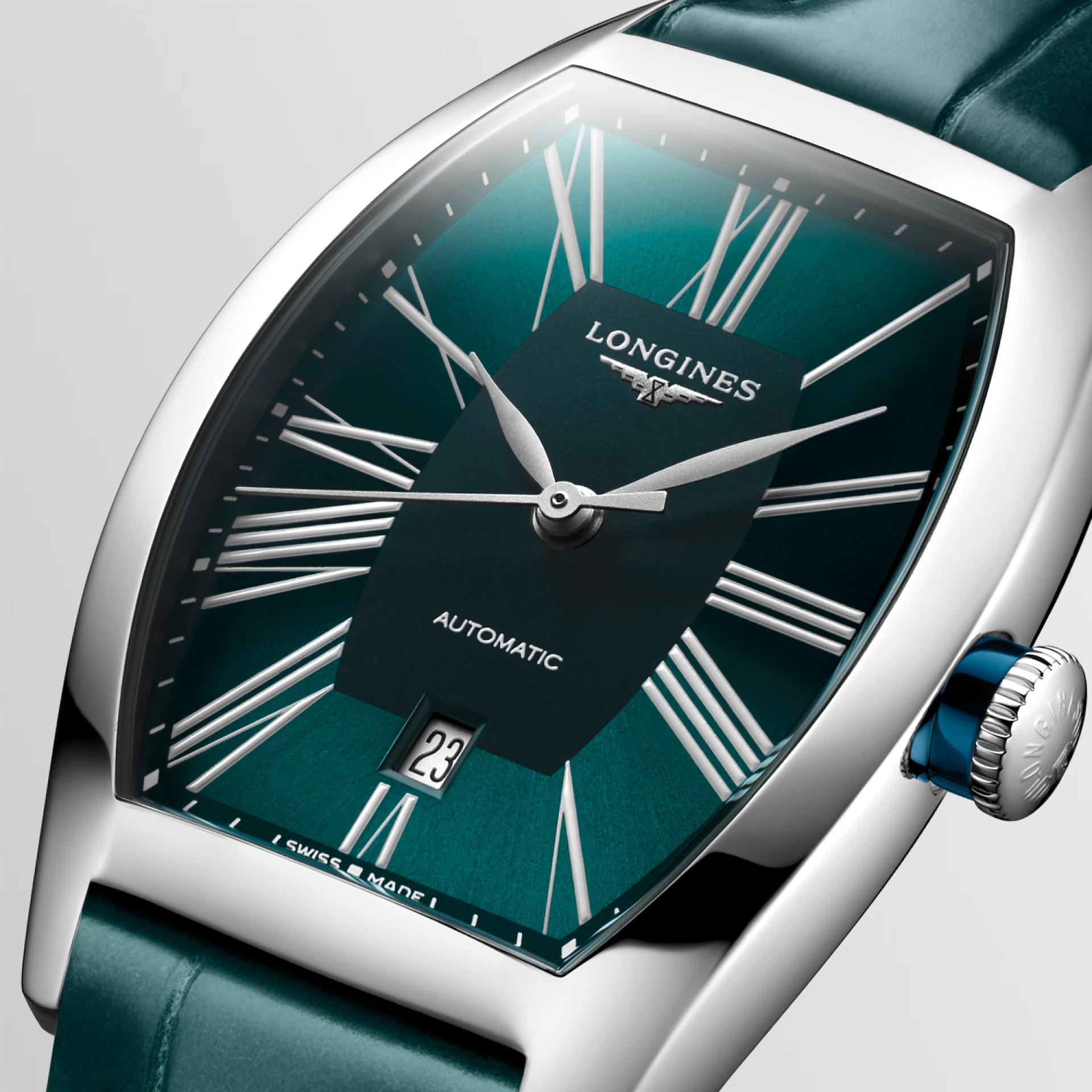 Đồng Hồ Longines Evidenza Nữ 30.6mm Xanh Ngọc