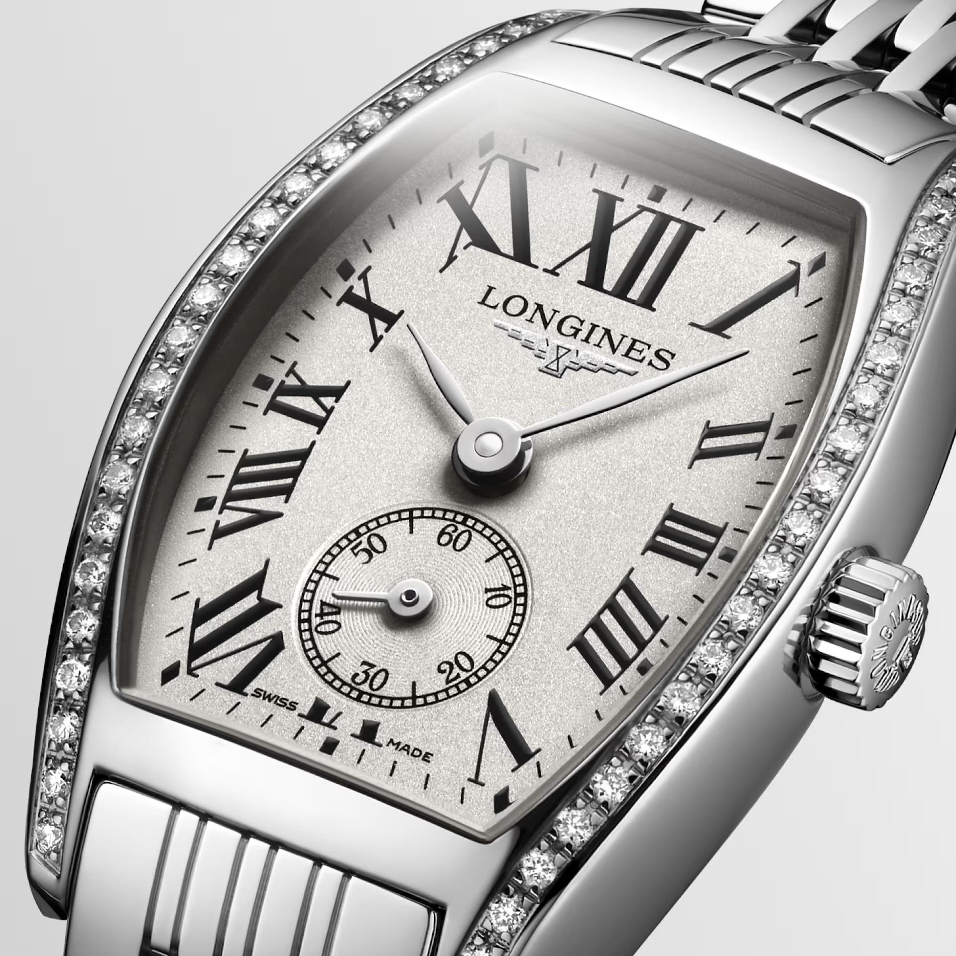 Đồng Hồ Longines Evidenza Nữ 23.3mm Xám