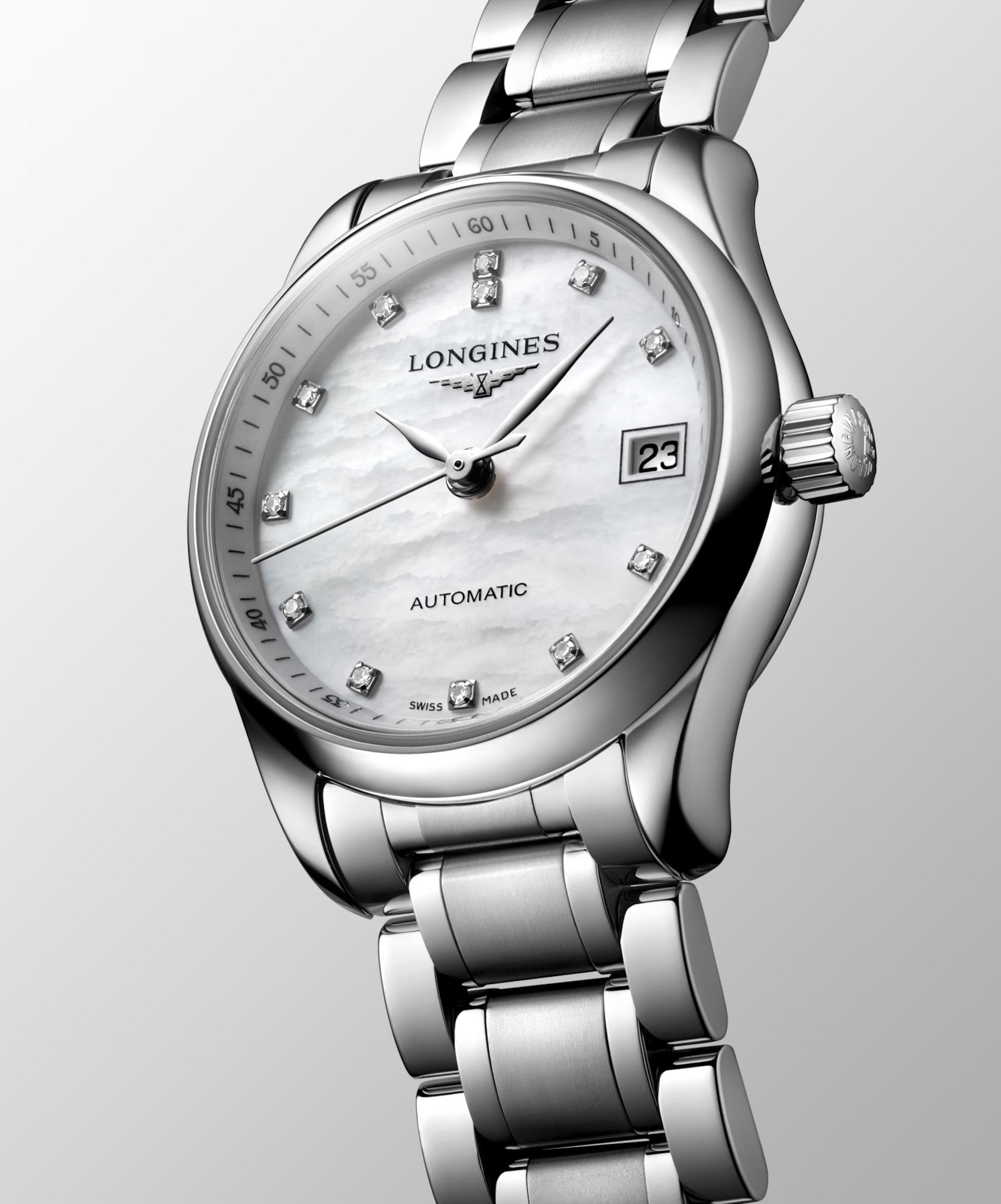 Đồng Hồ Longines The Longines Master Collection Nữ 25.5mm Xám Trắng