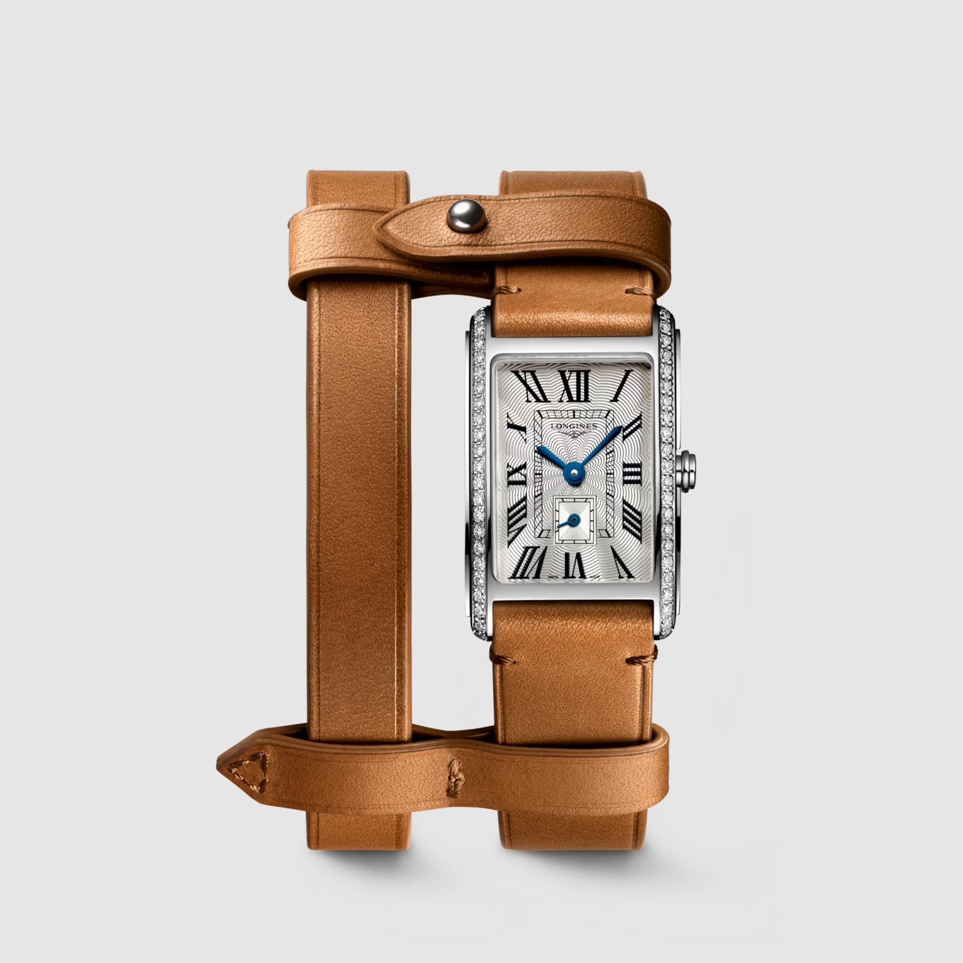 Đồng Hồ Longines Dolcevita X YVY 32mm Nữ Nâu