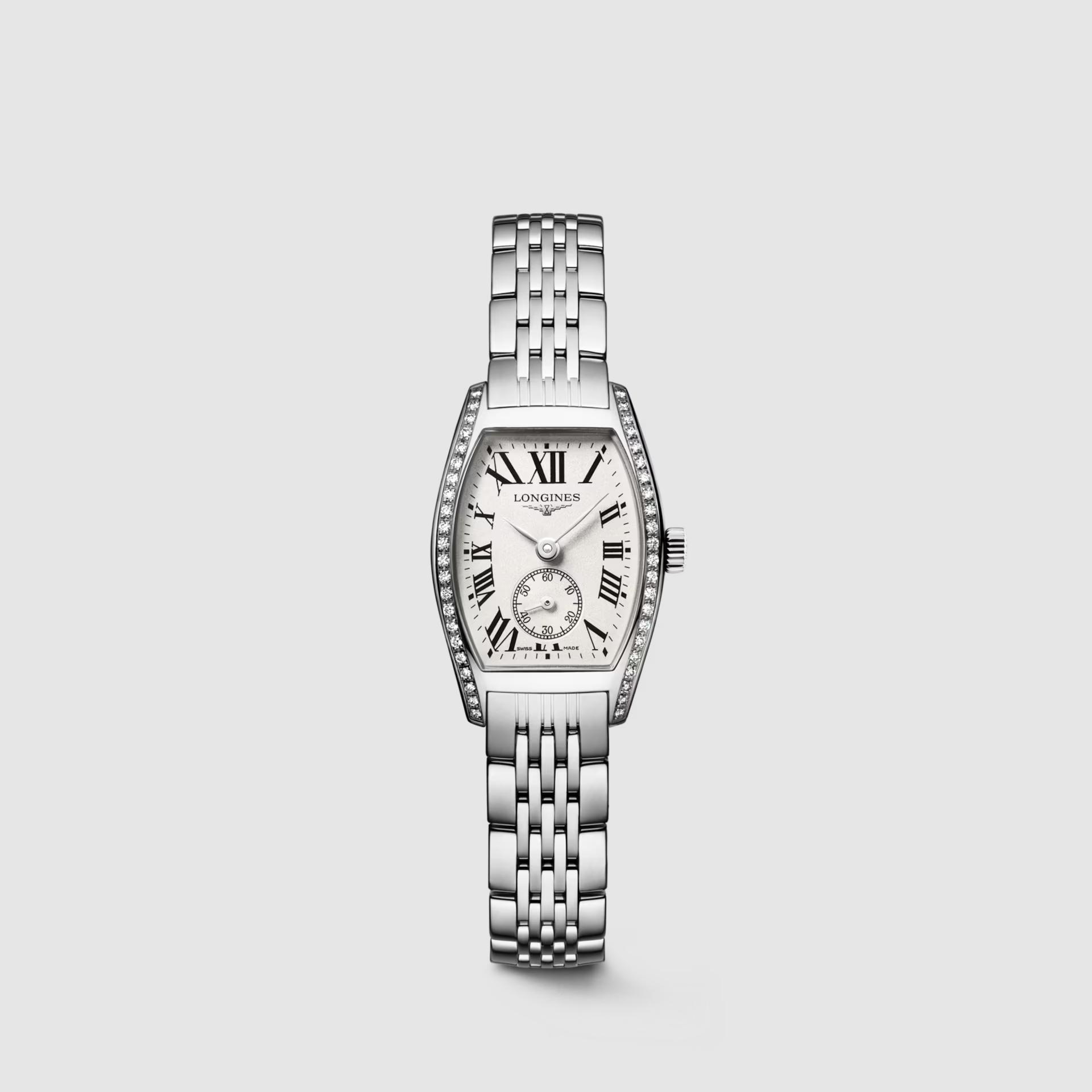 Đồng Hồ Longines Evidenza Nữ 23.3mm Xám