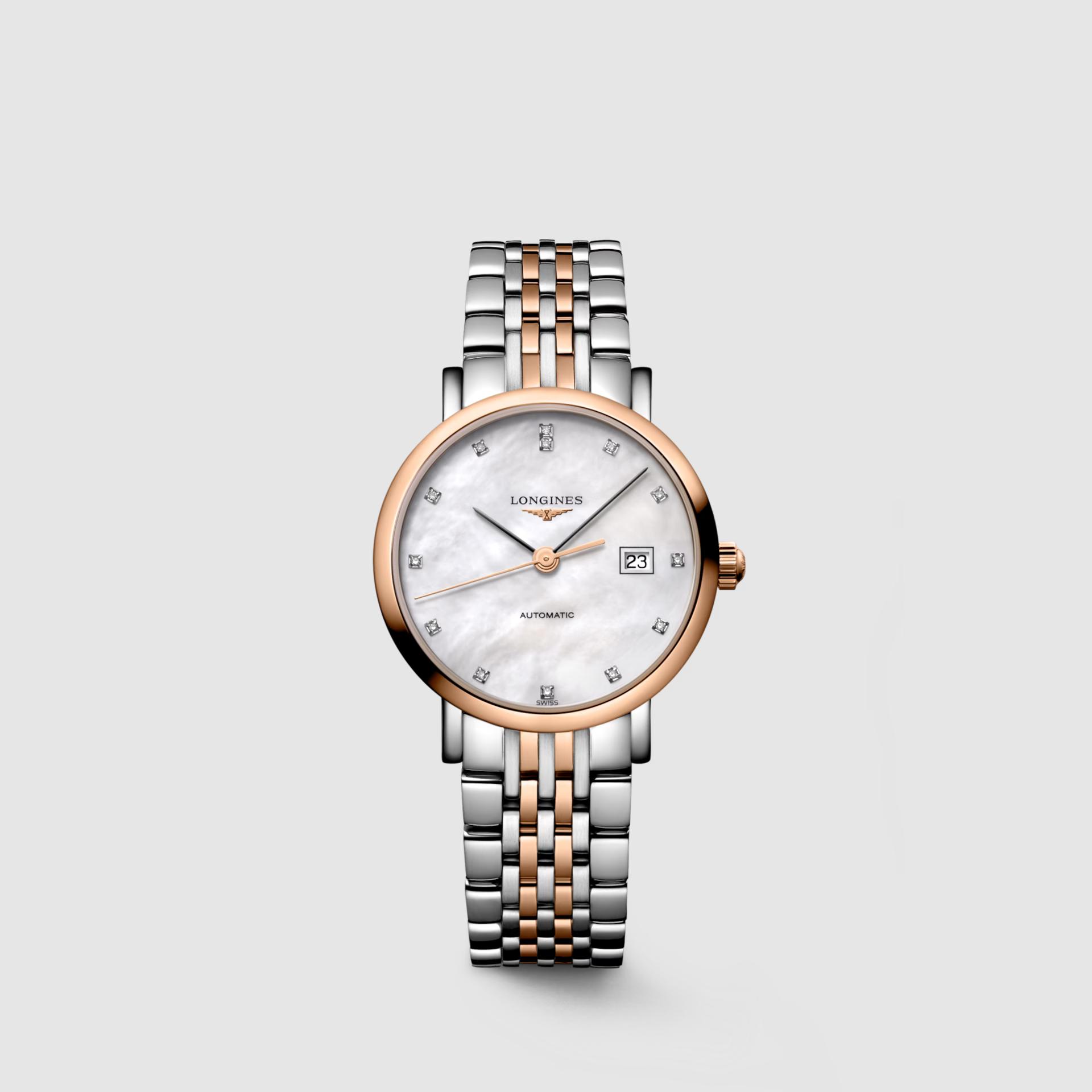 Đồng Hồ Longines The Longines Elegant Collection Nữ 29mm Hồng Bạc