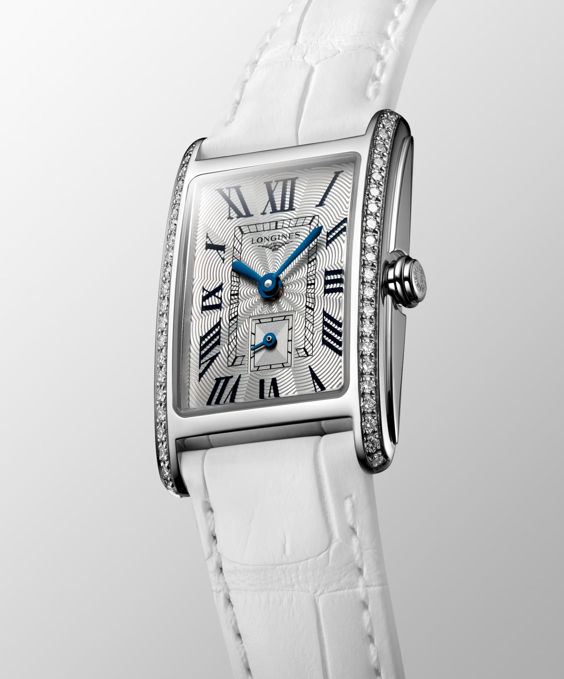 Đồng Hồ Longines Dolcevita 32mm Nữ Trắng Xám