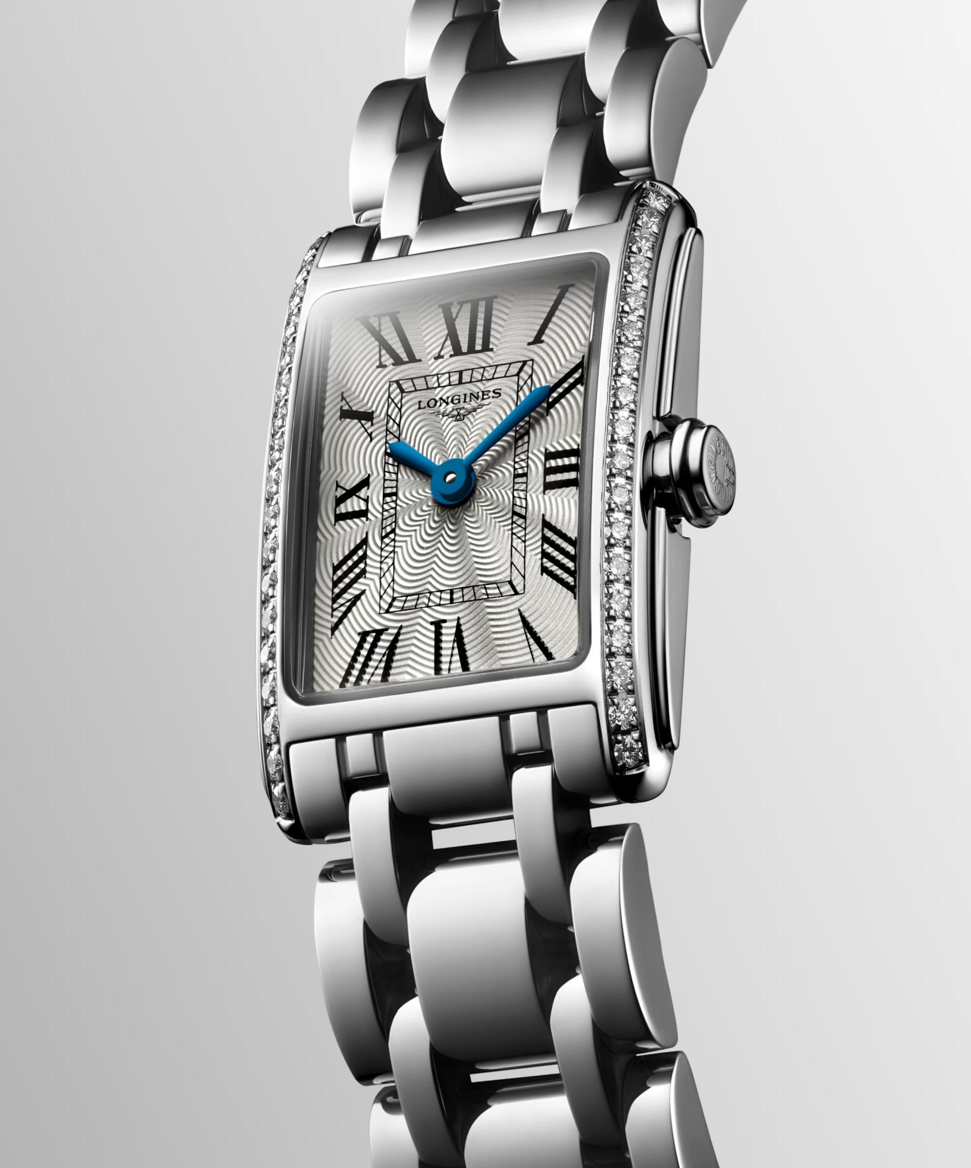 Đồng Hồ Longines Dolcevita Nữ 27mm Xám