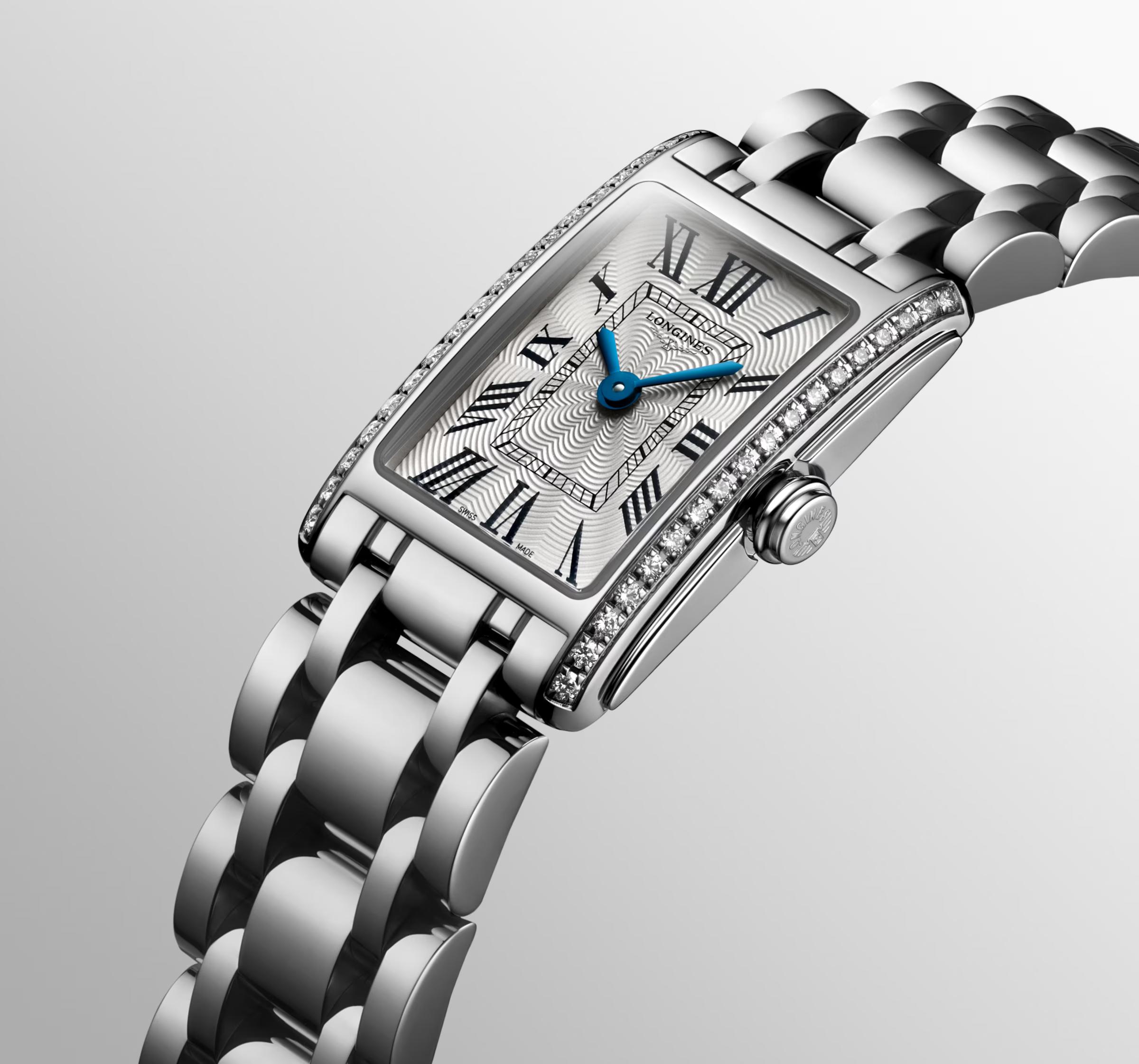 Đồng Hồ Longines Dolcevita Nữ 27mm Xám