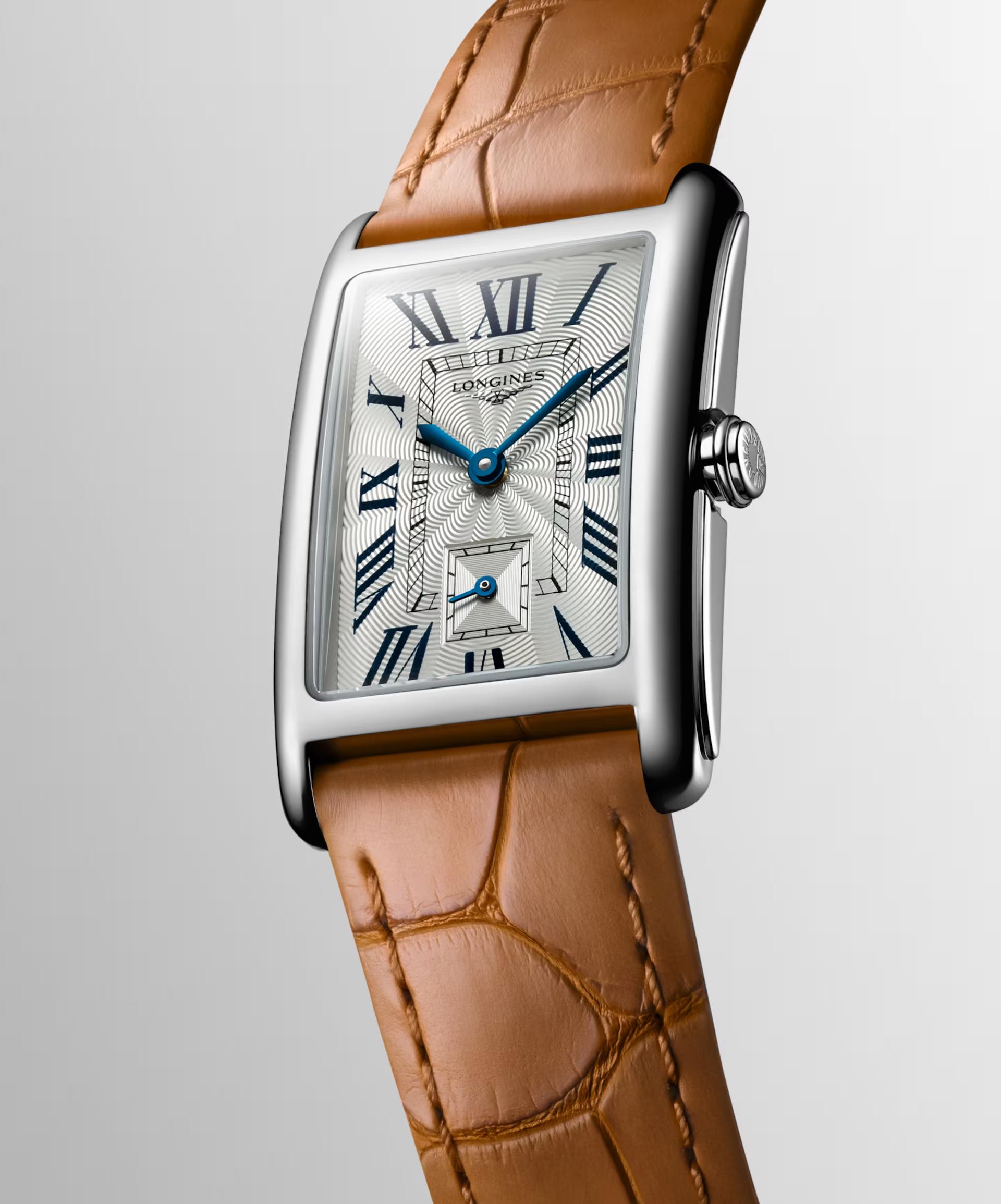 Đồng Hồ Longines Dolcevita 37mm Nữ Xám Nâu