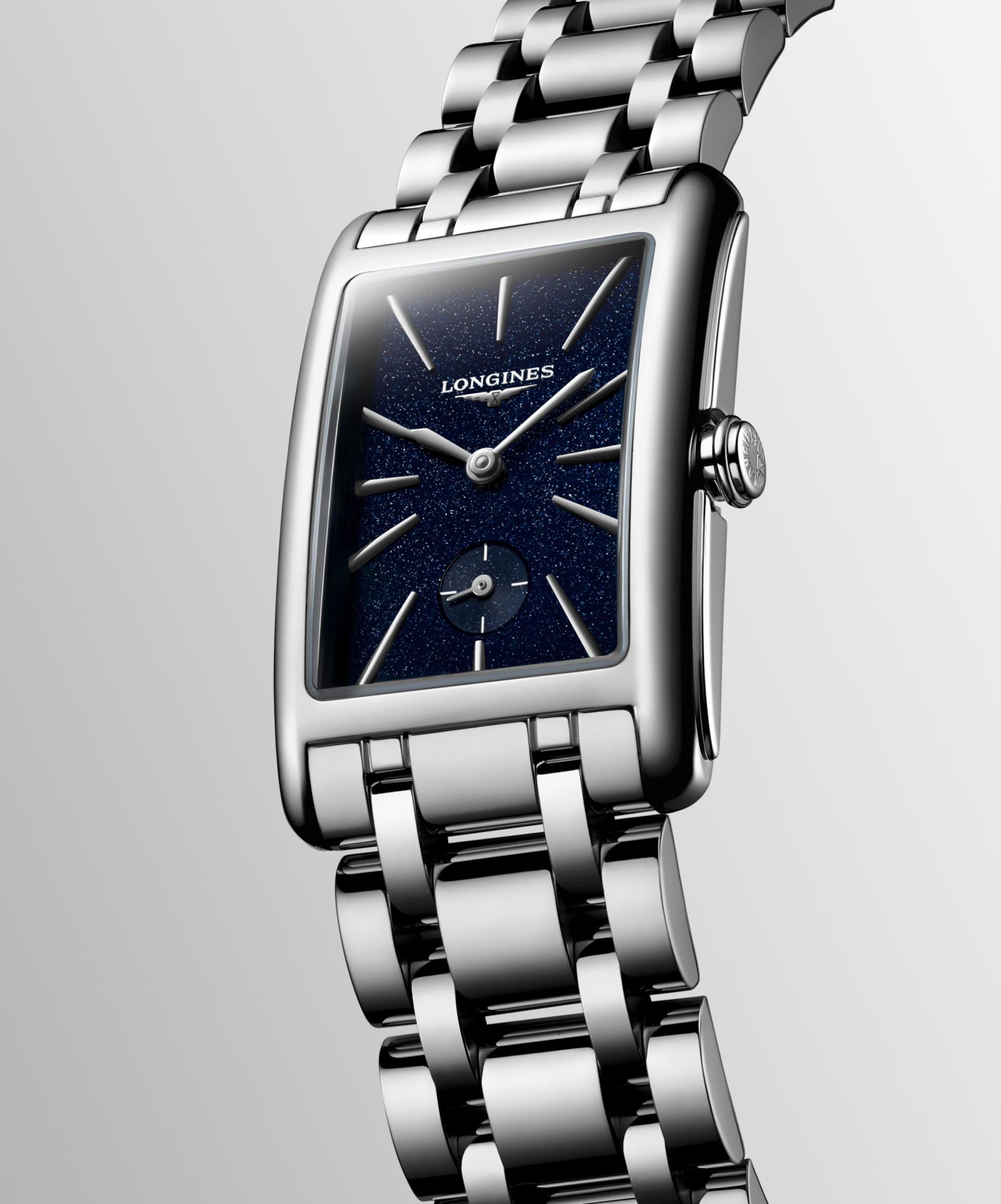 Đồng Hồ Longines Dolcevita Nữ 37mm Xám Xanh Than