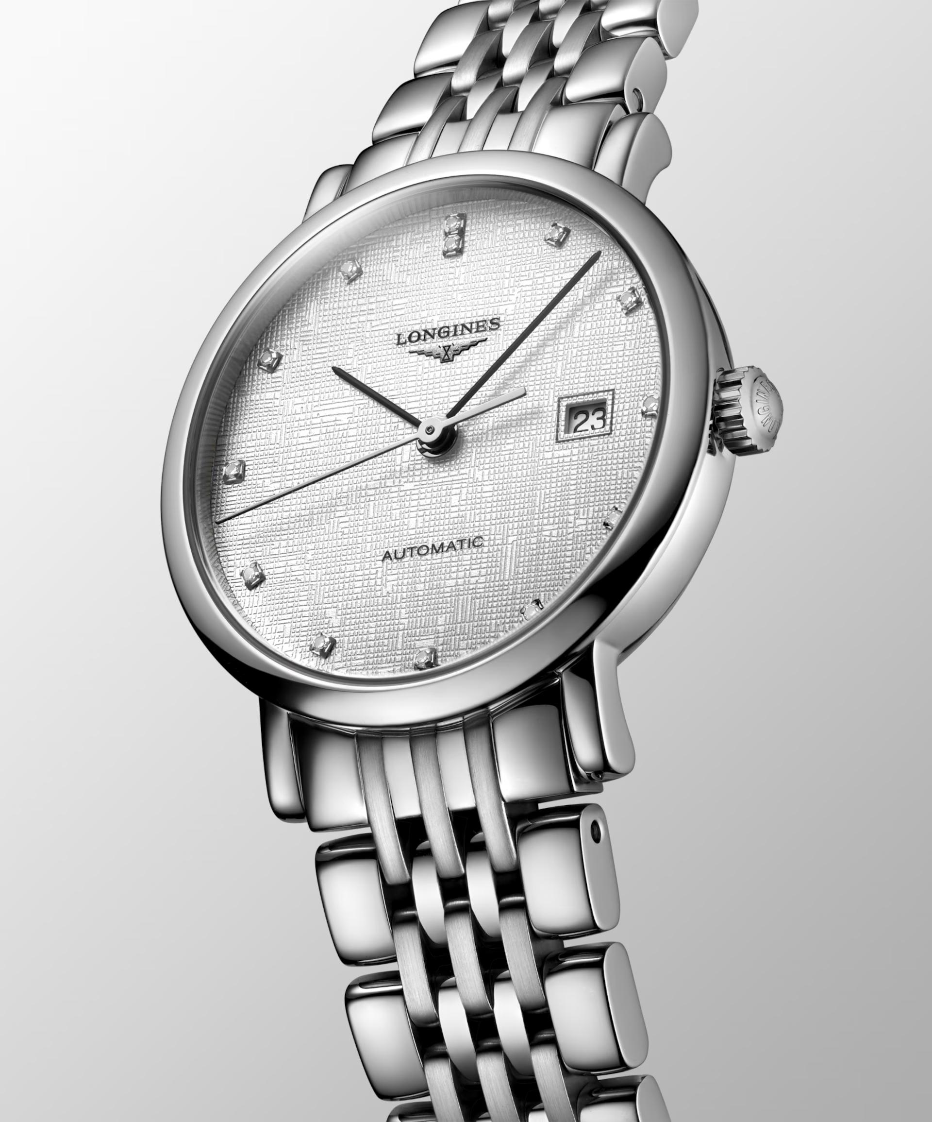 Đồng Hồ Longines The Longines Elegant Collection 29mm Nữ Bạc