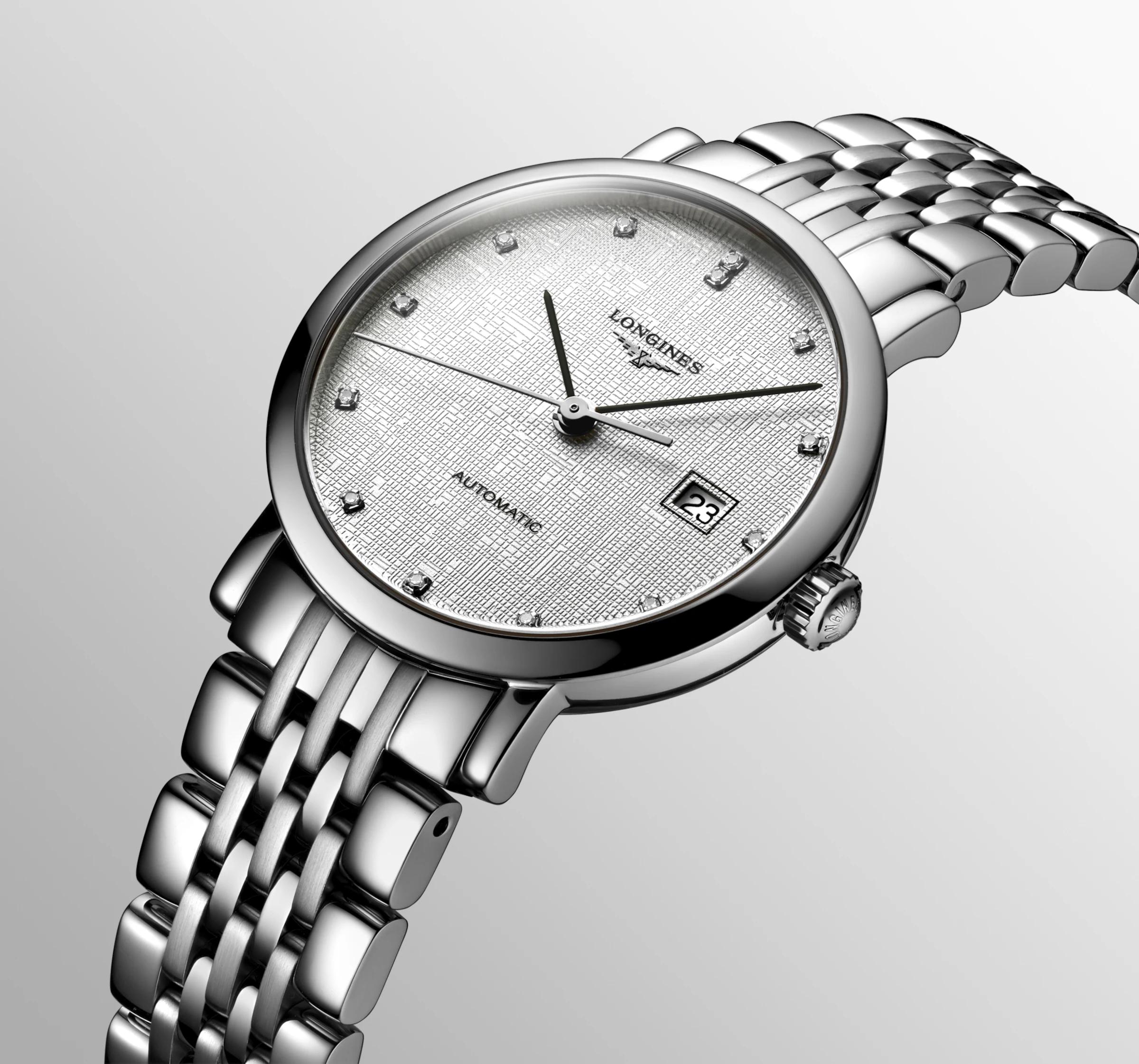 Đồng Hồ Longines The Longines Elegant Collection 29mm Nữ Bạc