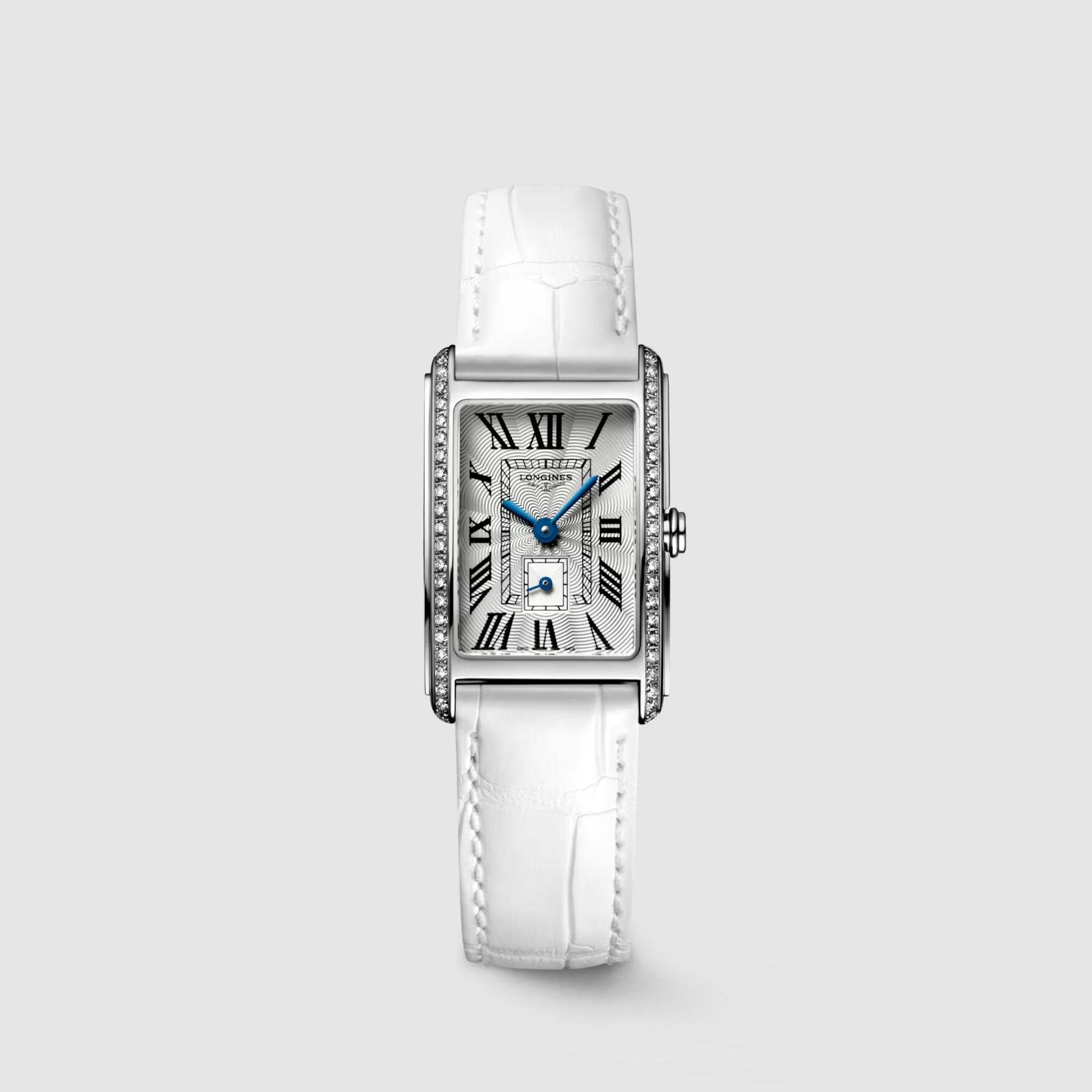 Đồng Hồ Longines Dolcevita 32mm Nữ Trắng Xám