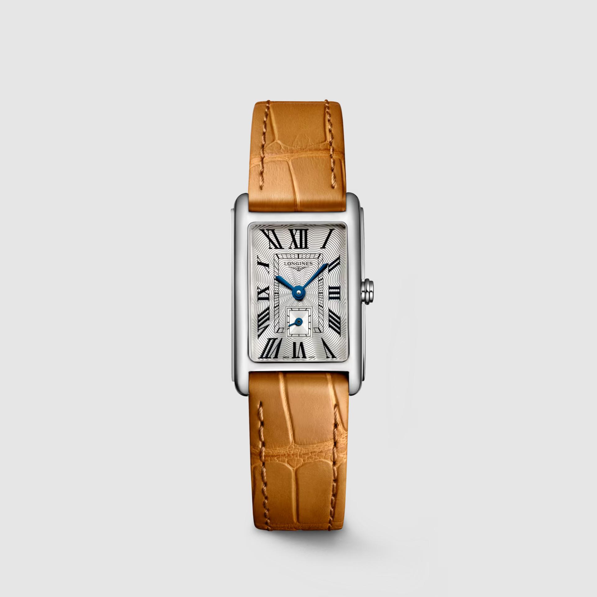 Đồng Hồ Longines Dolcevita 32mm Nữ Xám Nâu