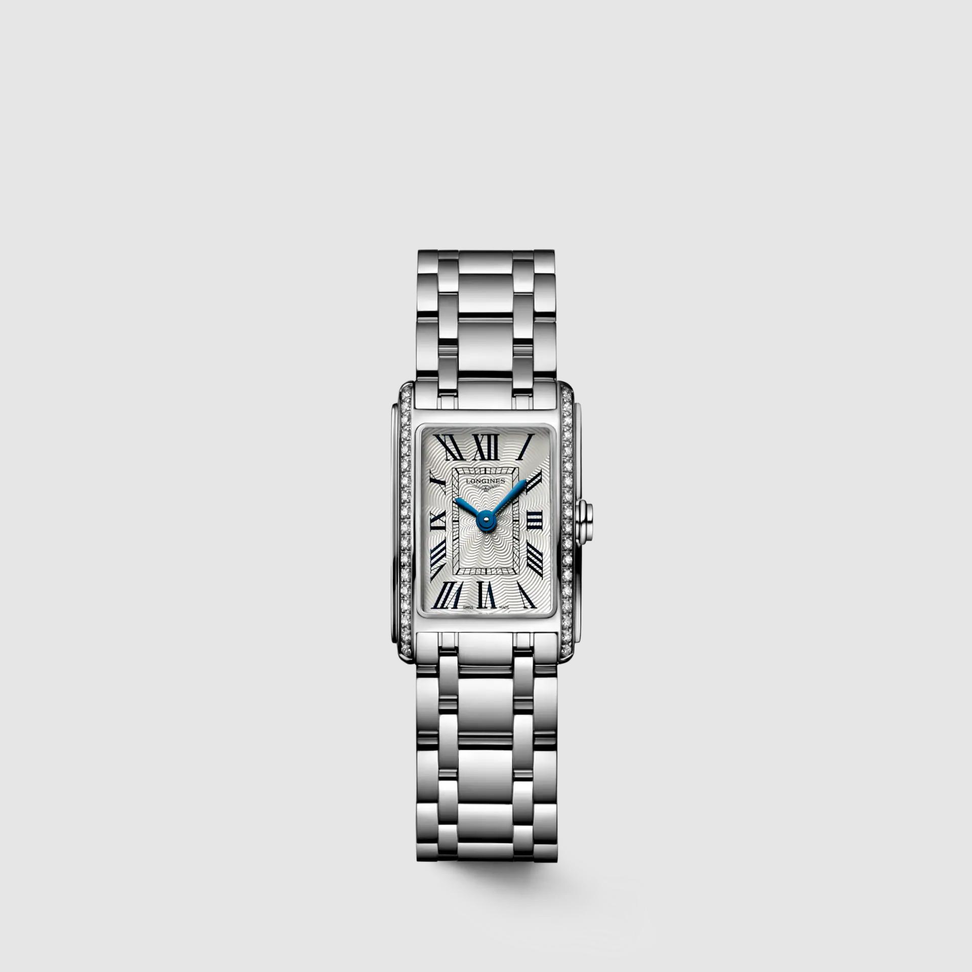 Đồng Hồ Longines Dolcevita Nữ 27mm Xám