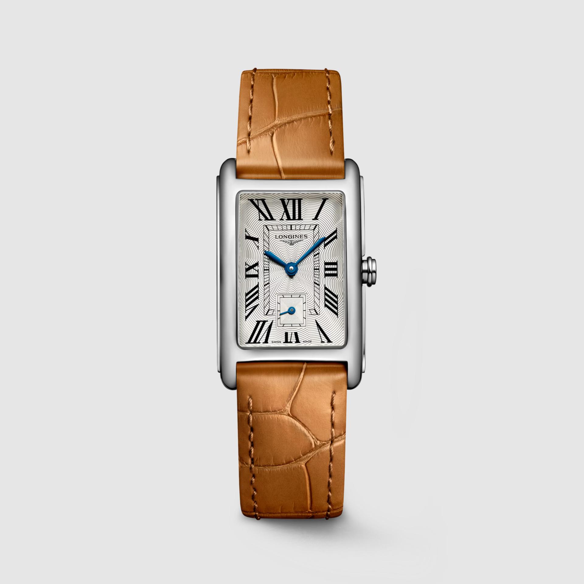 Đồng Hồ Longines Dolcevita 37mm Nữ Xám Nâu