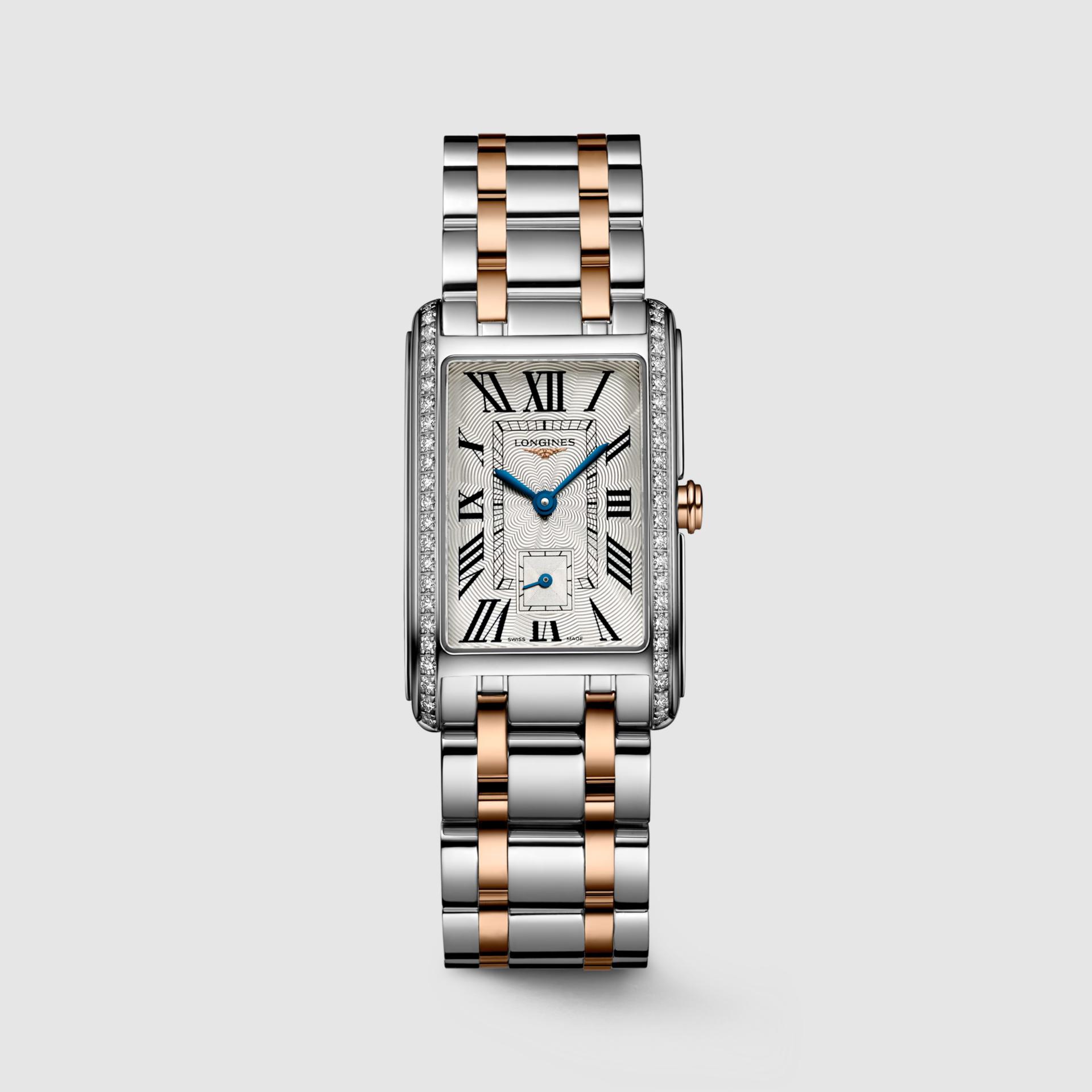 Đồng Hồ Longines Dolcevita Nữ 37mm Bạc Hồng