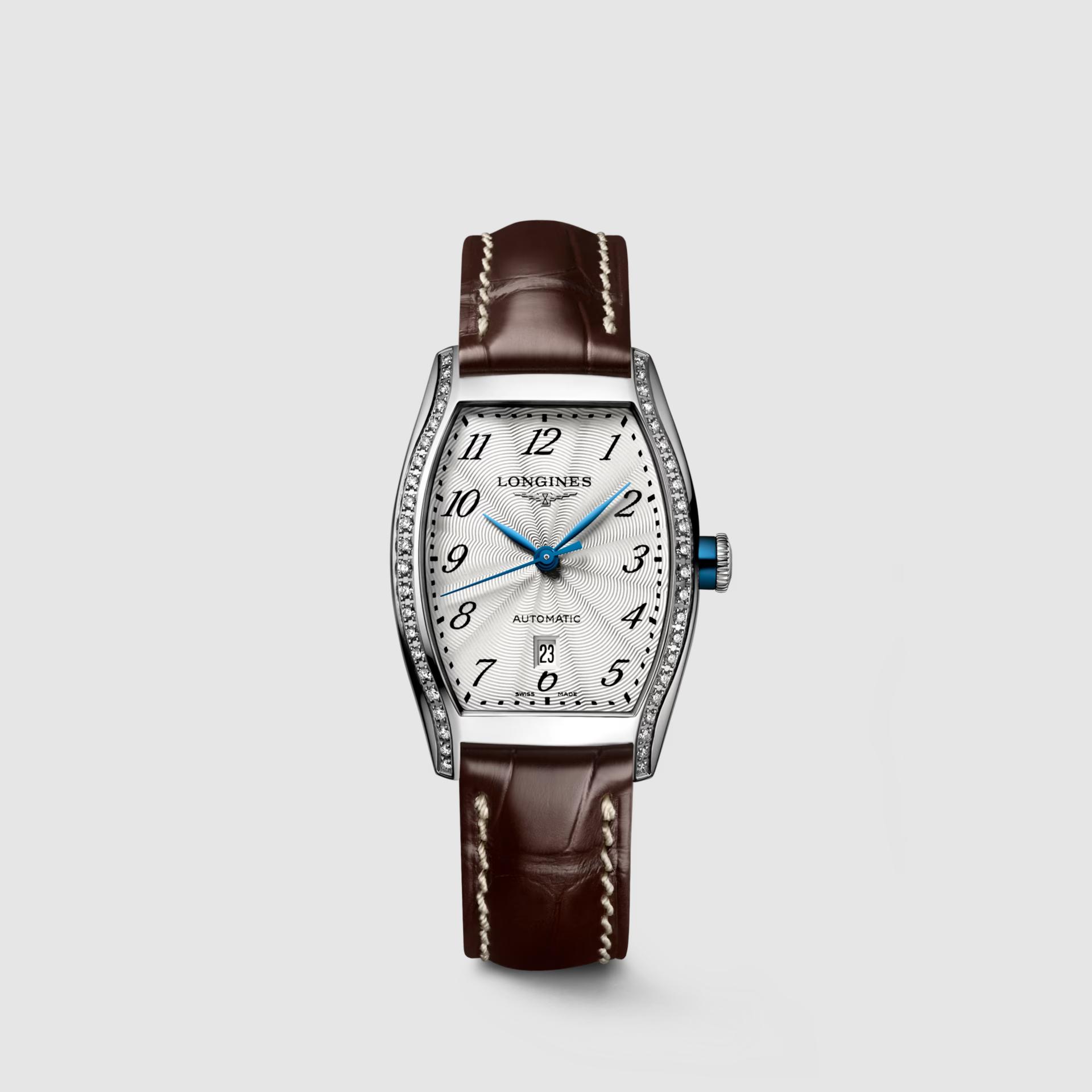 Đồng Hồ Longines Evidenza Nữ 30.6mm Xám Nâu